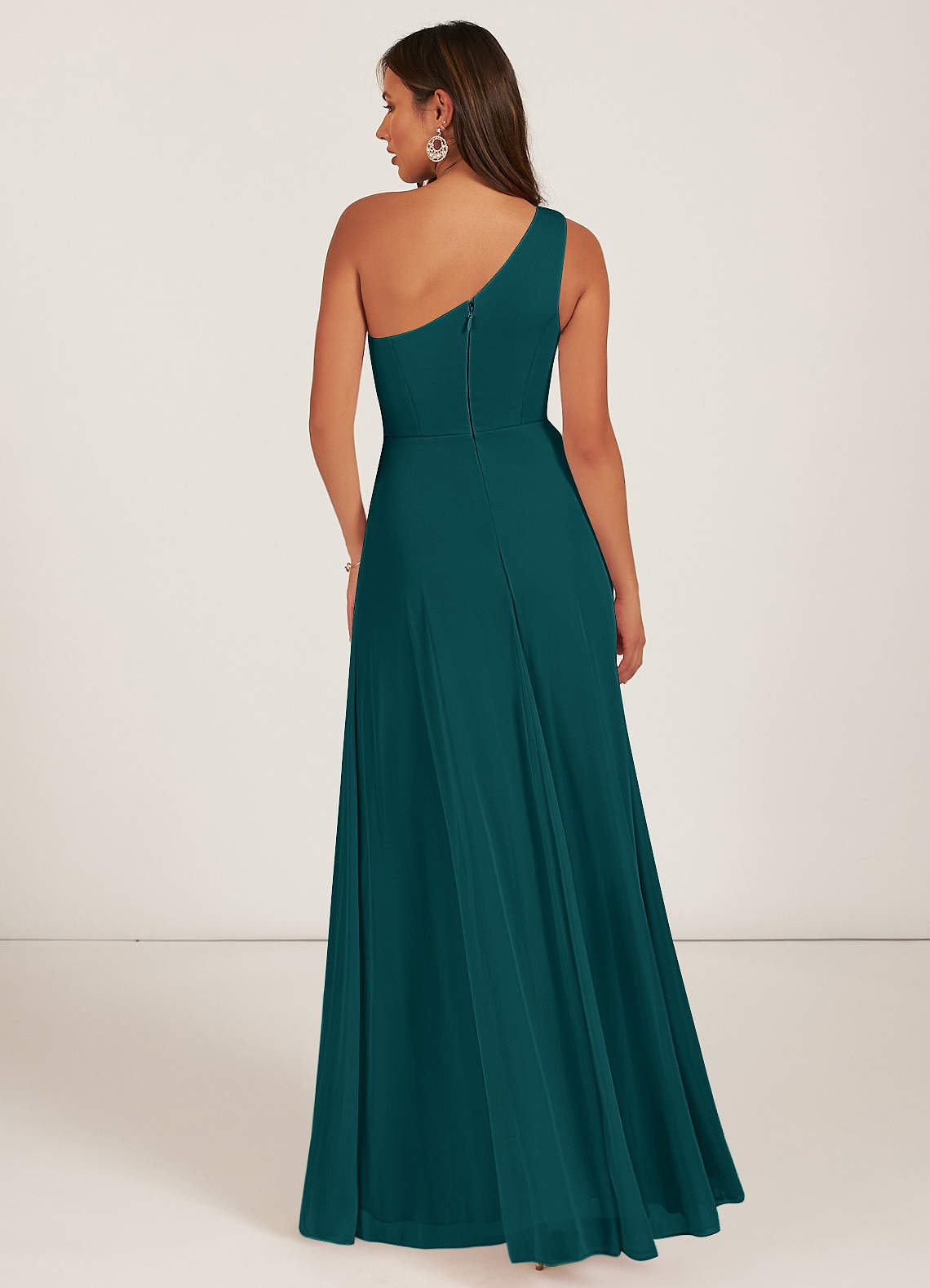 Peacock Azazie Brooke Bridesmaid Dresses Azazie