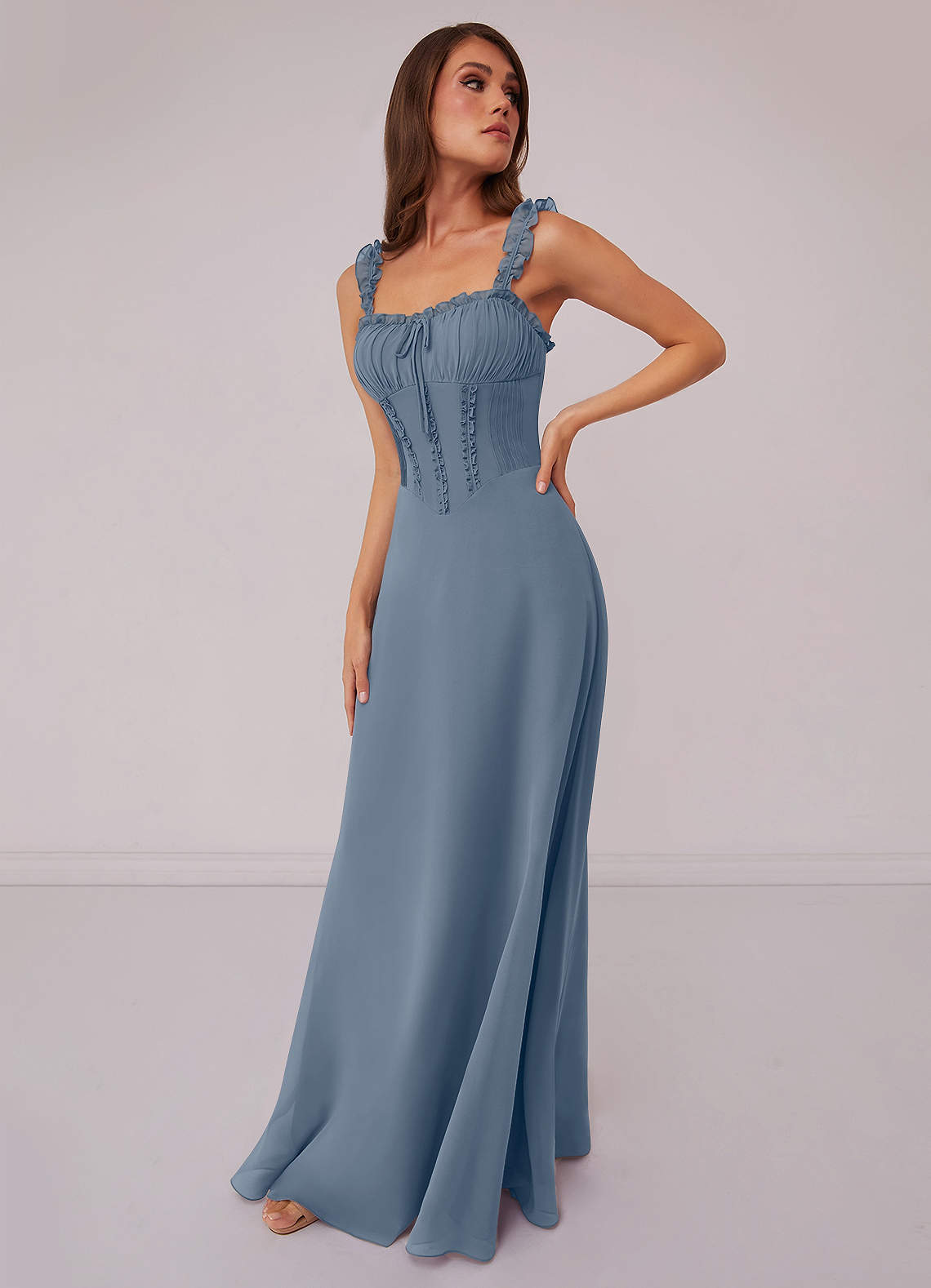Barbie ♥ Azazie Bridesmaid Dresses Twilight A-Line Sweetheart Neckline Chiffon Dress image1