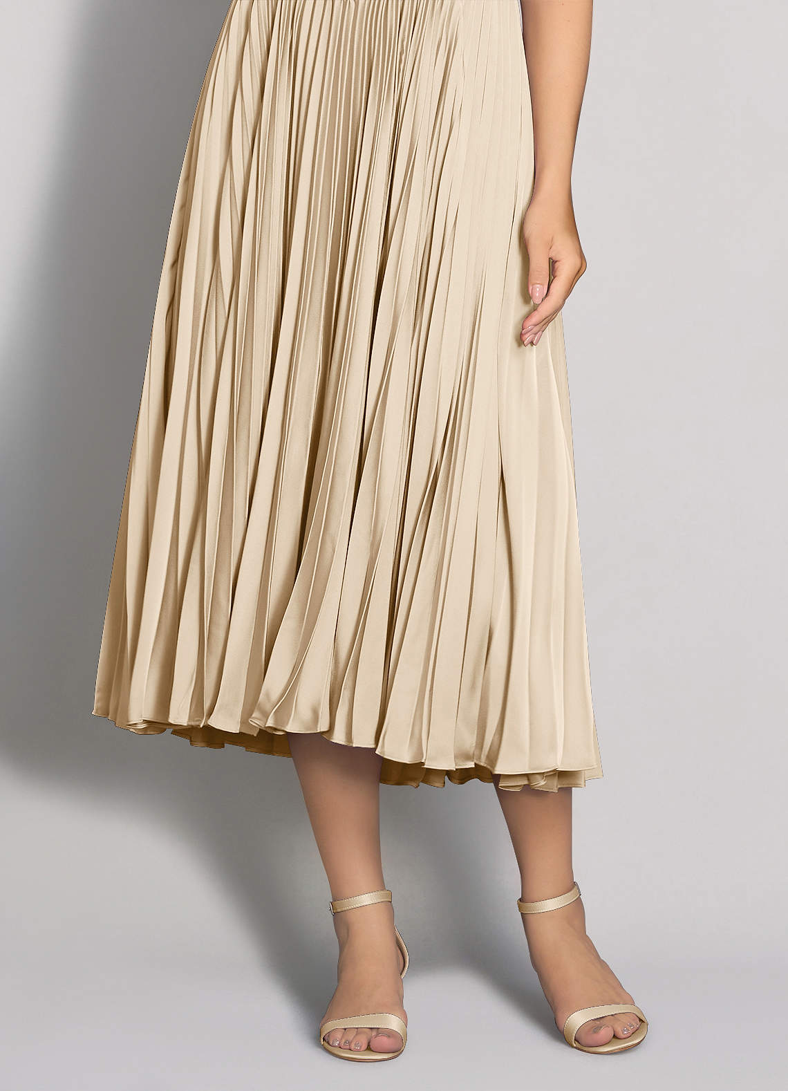 front Matching Color Matte Satin Block Heel Sandals & Envelope Clutch Set