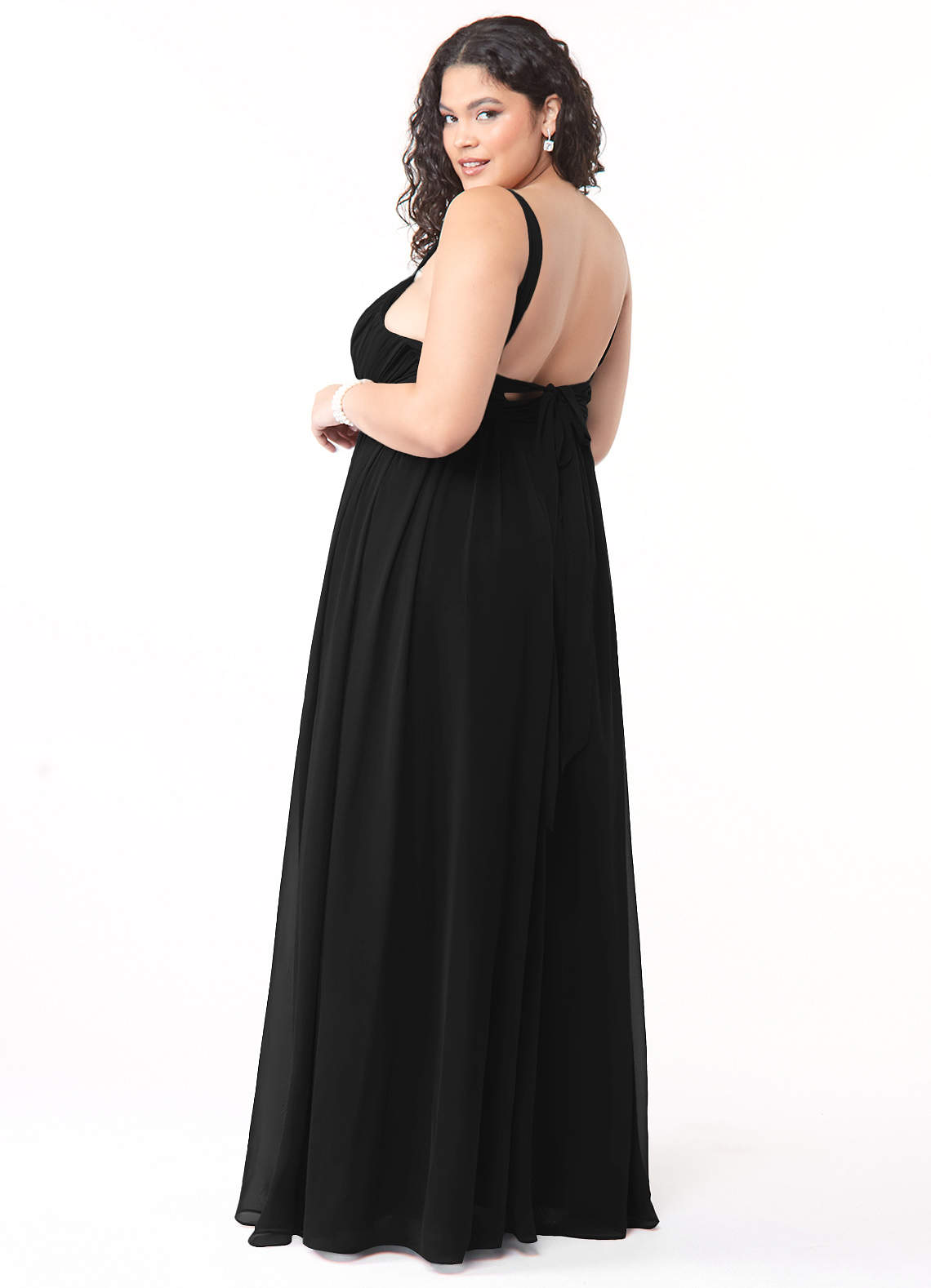 Azazie Aziza Black Bridesmaid Dresses | Azazie