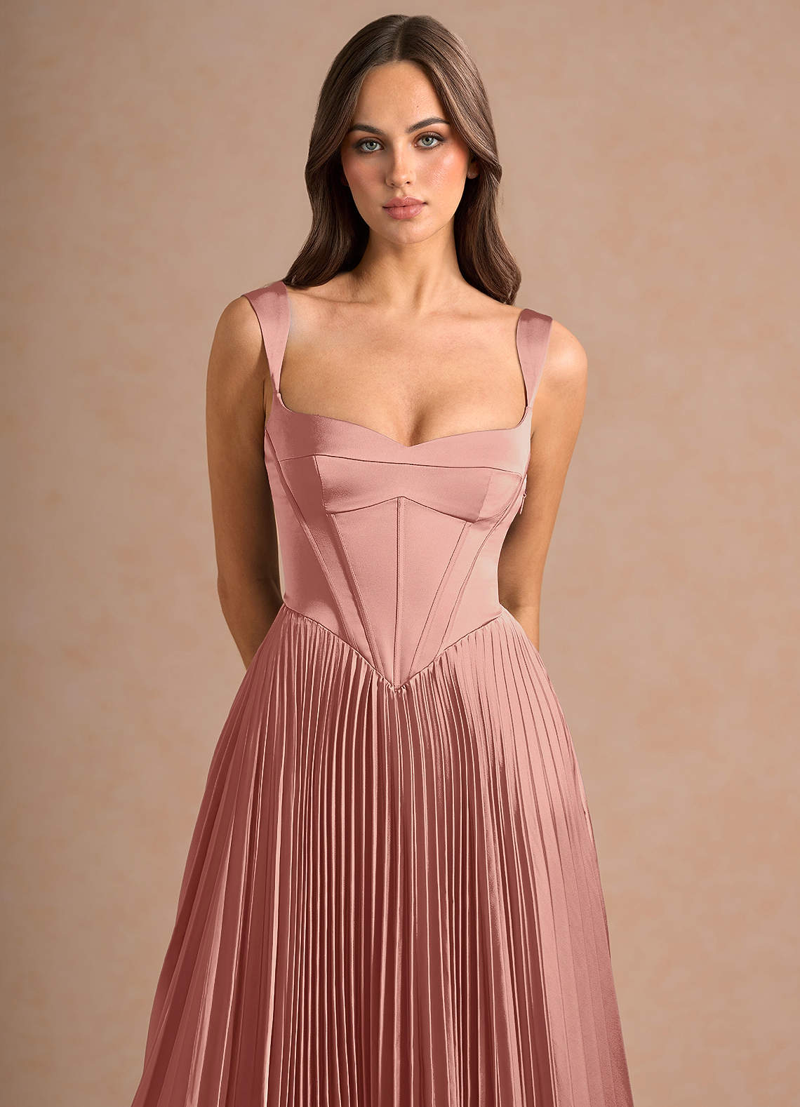Avenelle Rosette Maxi Dress | Azazie