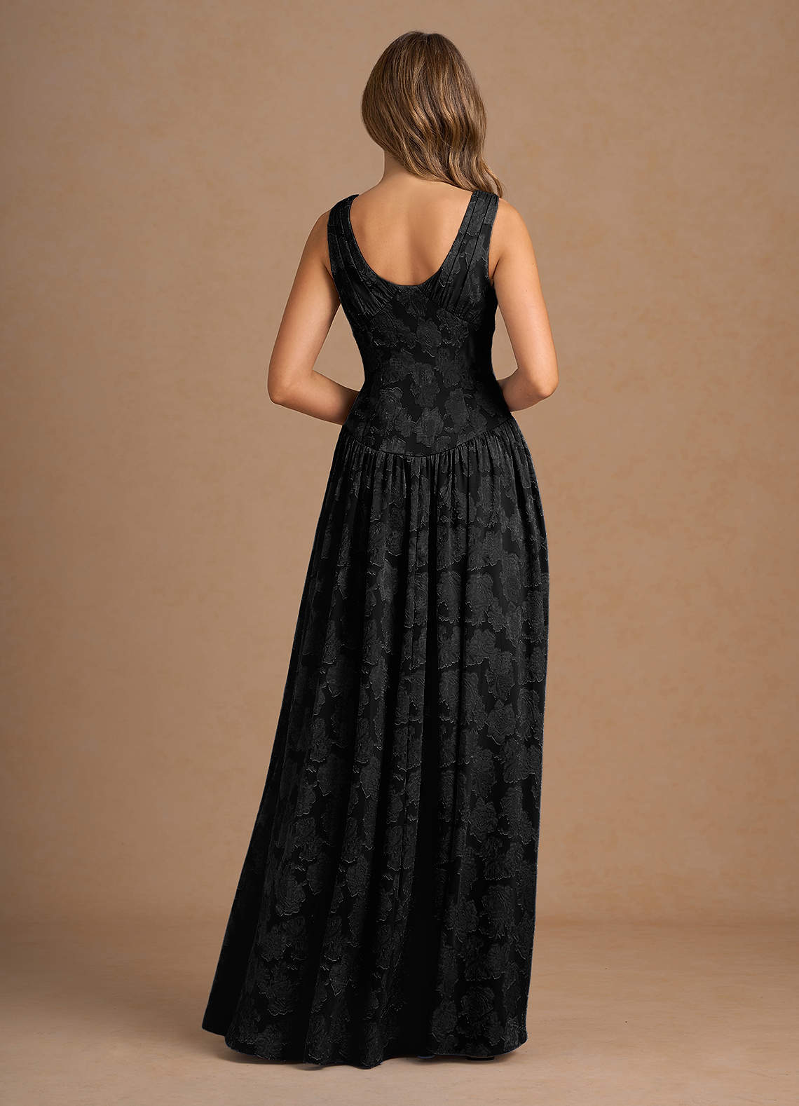 MESH TWIST MAXI DRESS | BLACK001 - GOOD AMERICAN