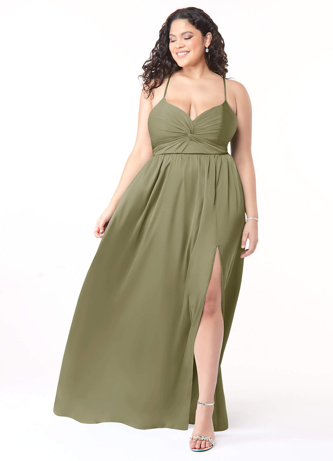 knee length dresses for ladies Keisha Maxi Bridesmaid Dress main image 1