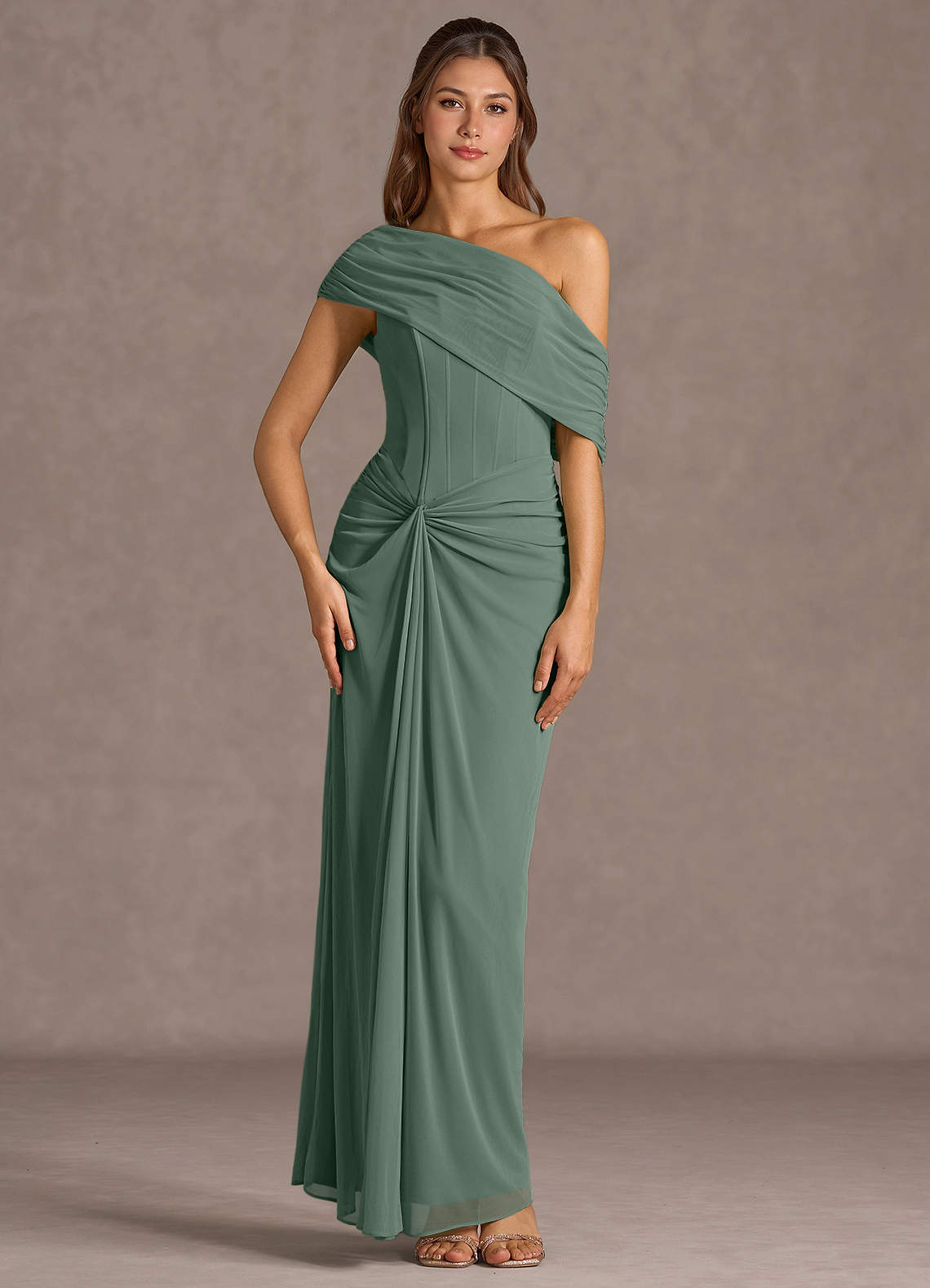 Delphira Eucalyptus Maxi Dress image1