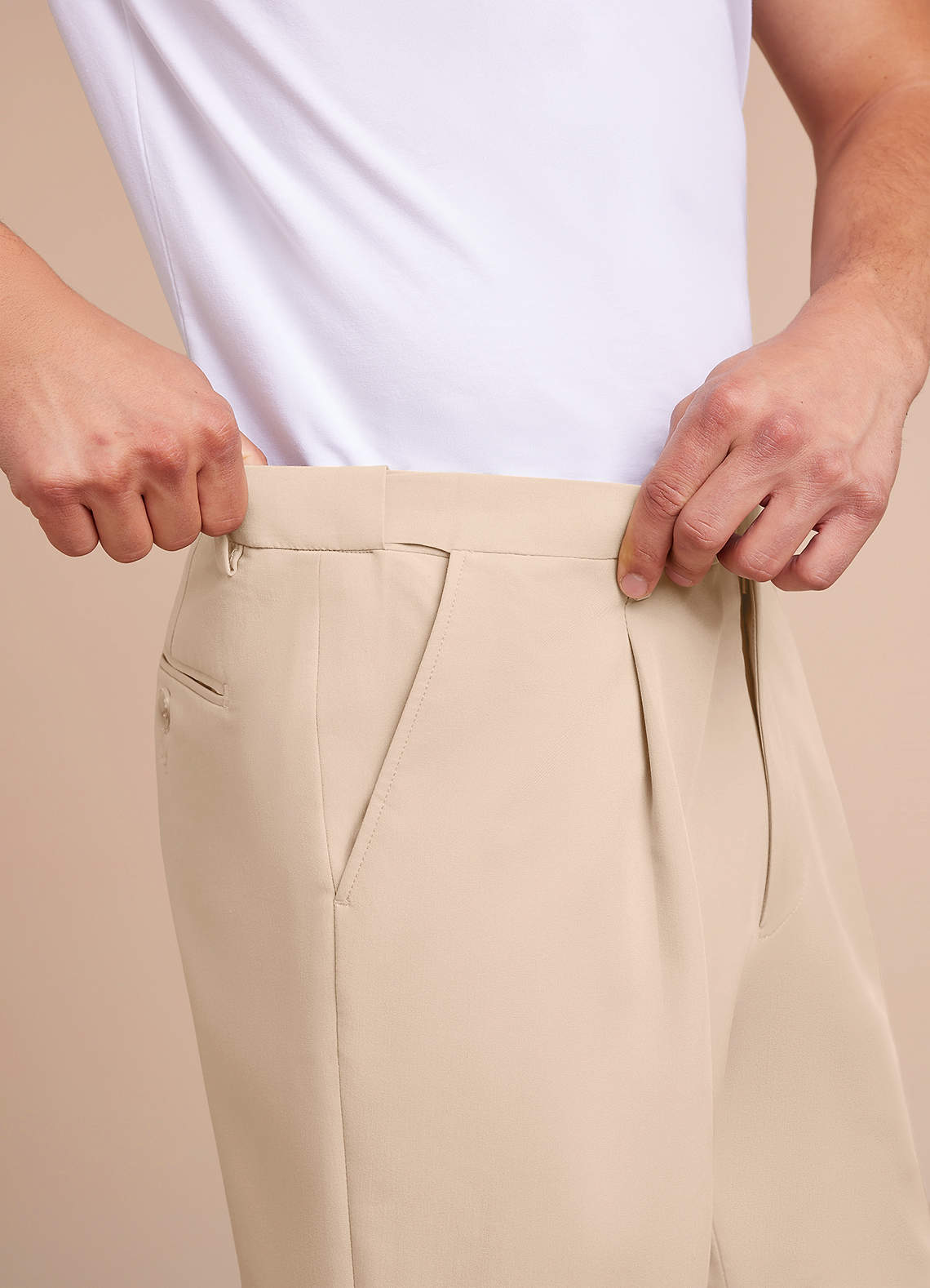 front Owen Lightweight Tailored Dress Shorts