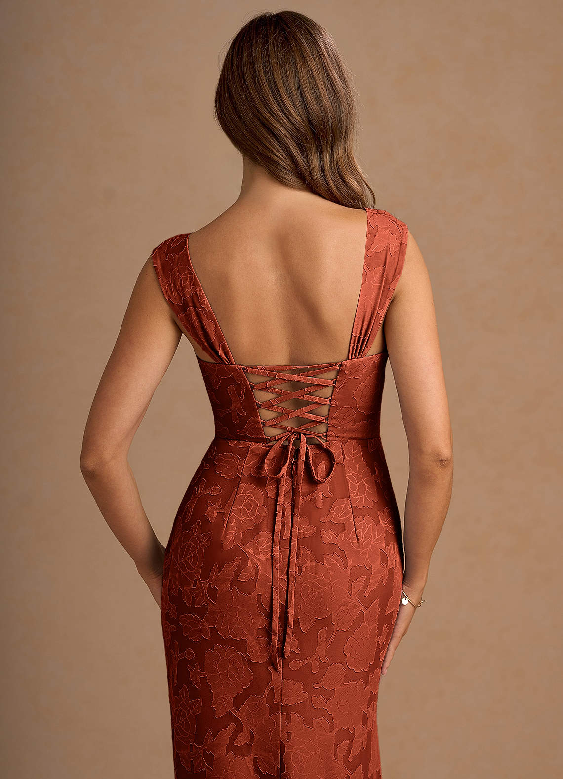 Vestido Castaño Maxi Eliana image5
