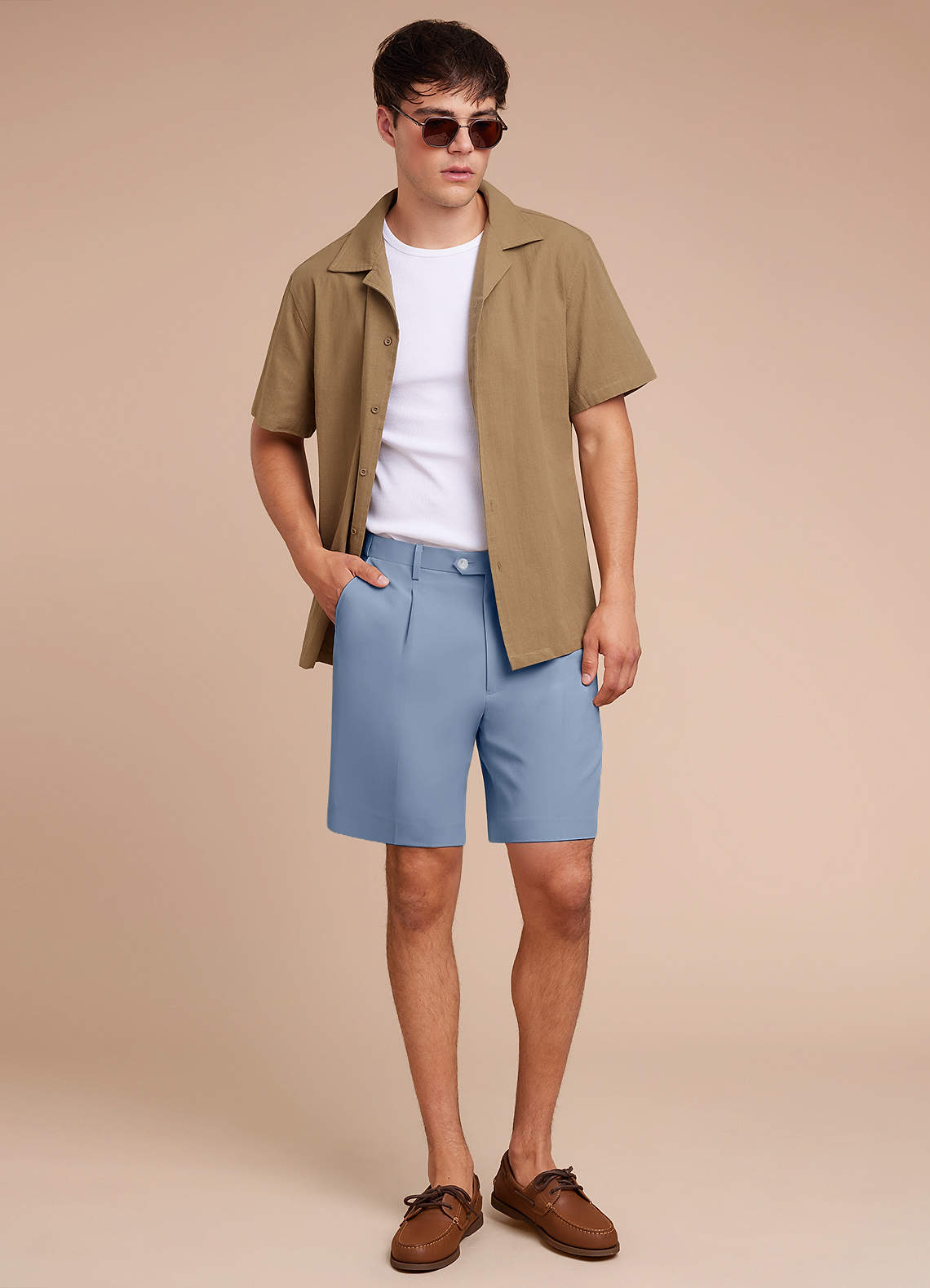 what is dress shorts Owen Lightweight Tailored Dress Shorts