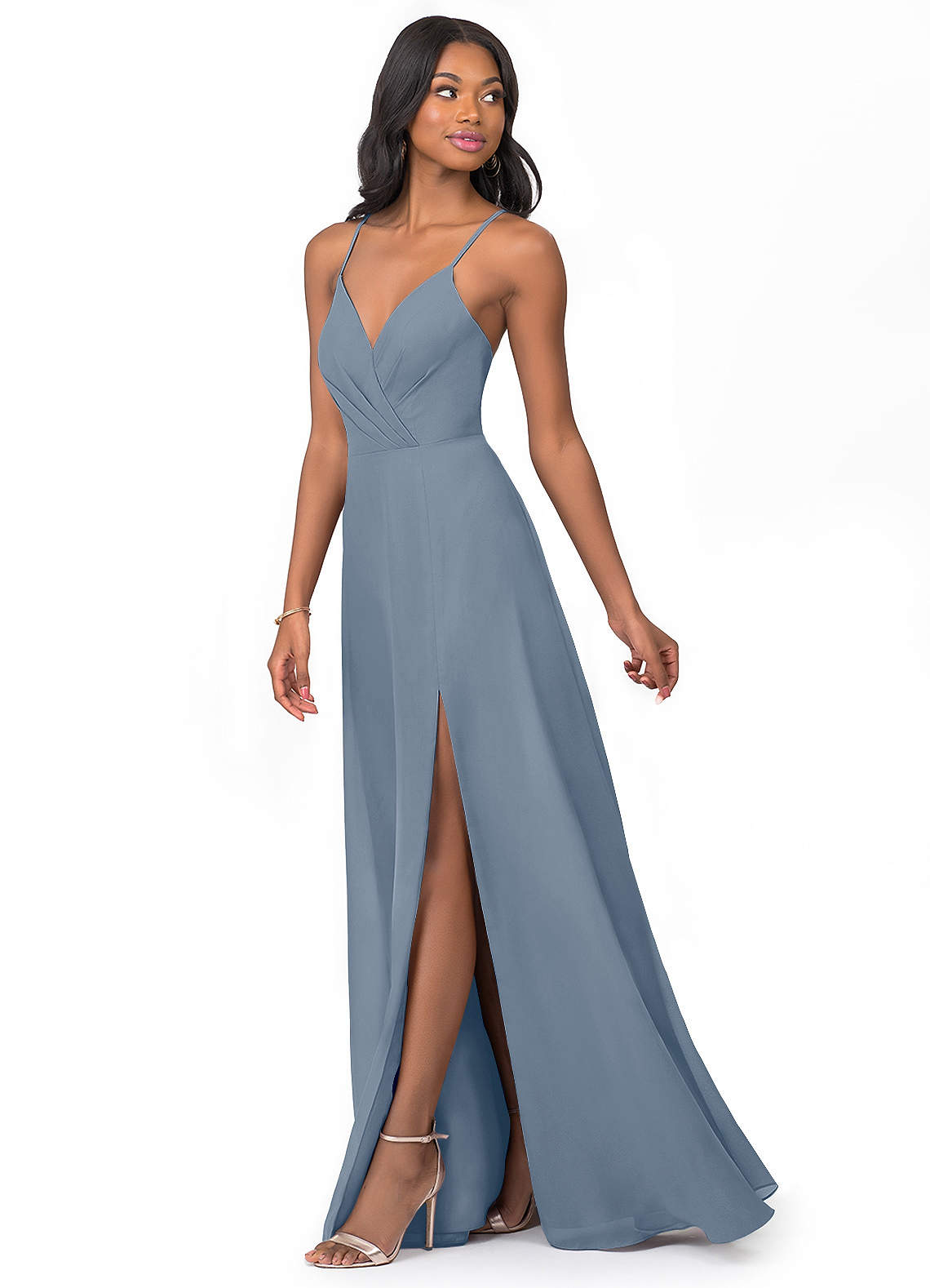Azazie Everleigh Ready to Ship Twilight Chiffon Bridesmaid Dresses | Azazie