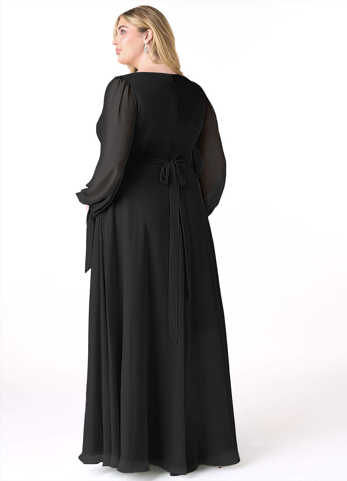 Azazie Leonia Black Bridesmaid Dresses | Azazie CA