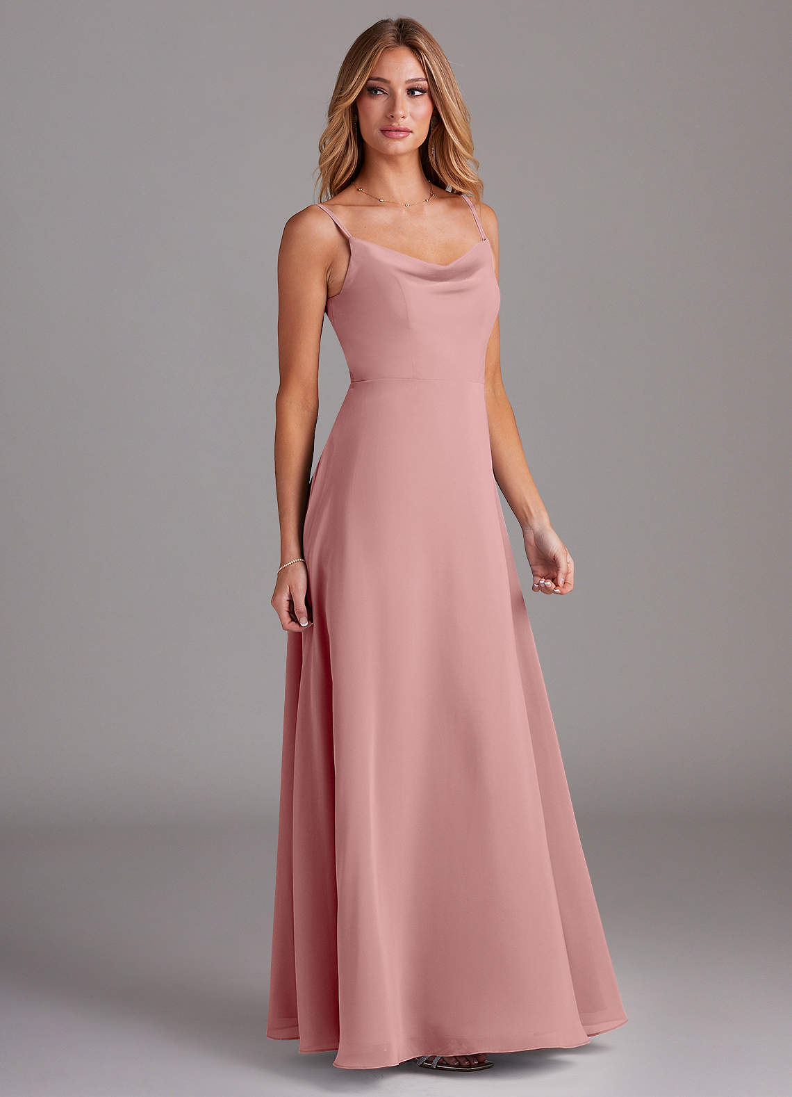 Azazie Daenerys Dusty Rose Bridesmaid Dresses | Azazie