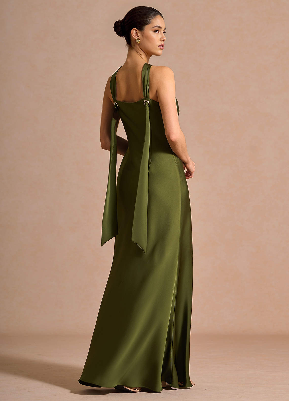 martina maxi dress Baltic Born Womens Martina Maxi Dress | Green + White