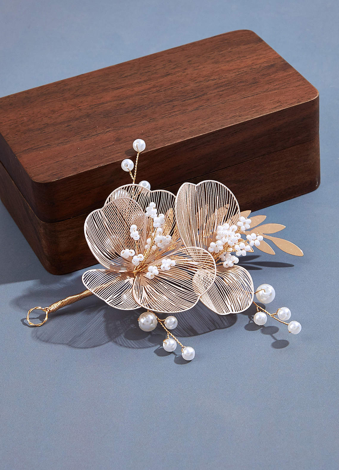 front Fall Romance Headpiece