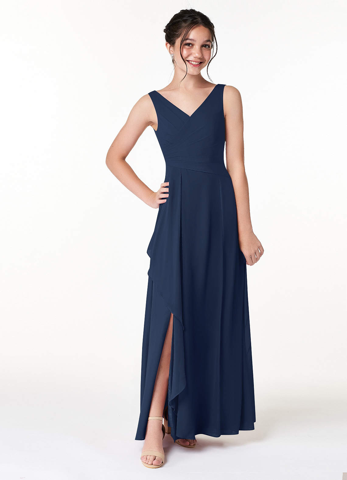 Azazie navy sale bridesmaid dresses