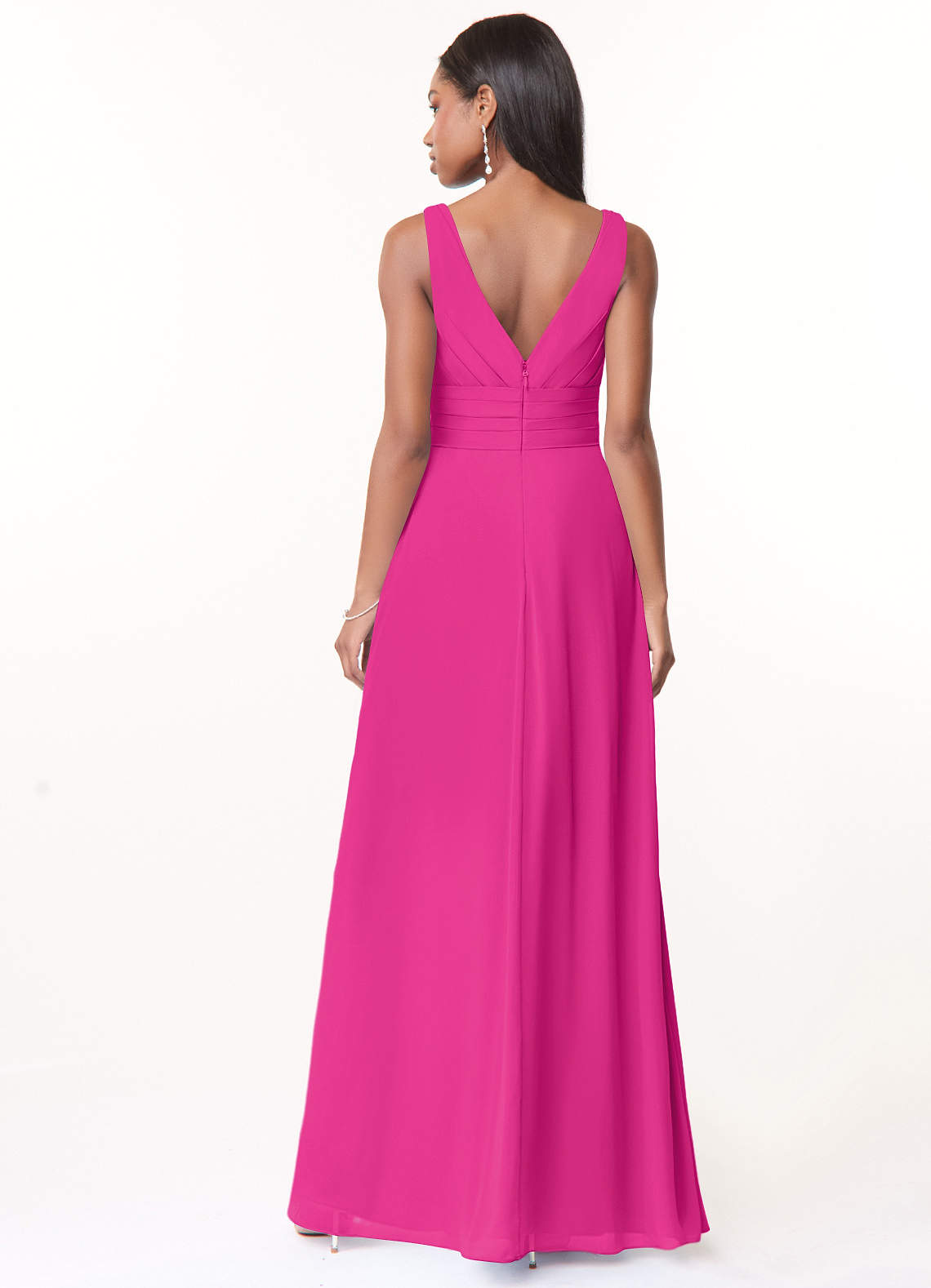 Fuchsia Azazie Julianna Bridesmaid Dresses | Azazie