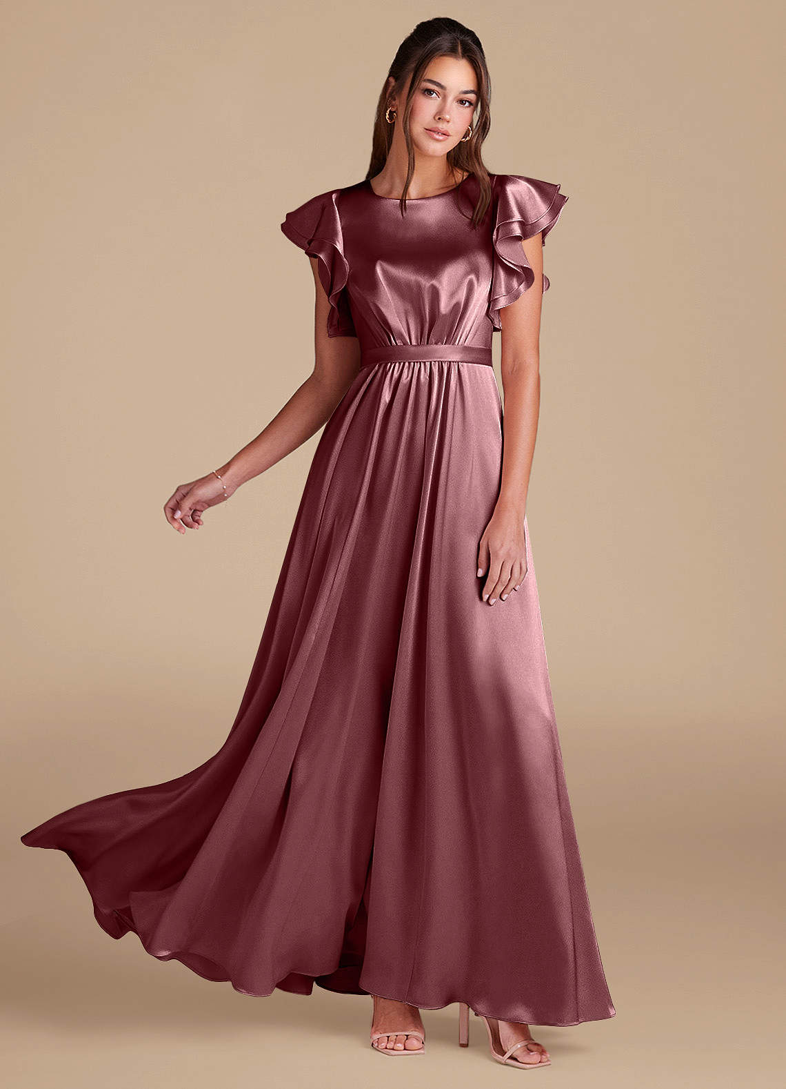 different shades of gray bridesmaid dresses Grey Chiffon Classic A-line Dresses, Maid Honor Dresses, MBD237 model-melita Oversized Bow Detail Style:T9802 These Amazon Summer Plus