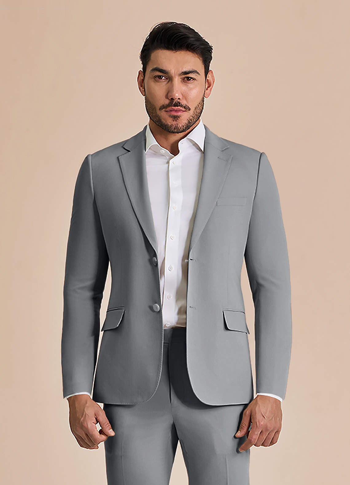 front William Grey Comfort Blend  Suit Jacket