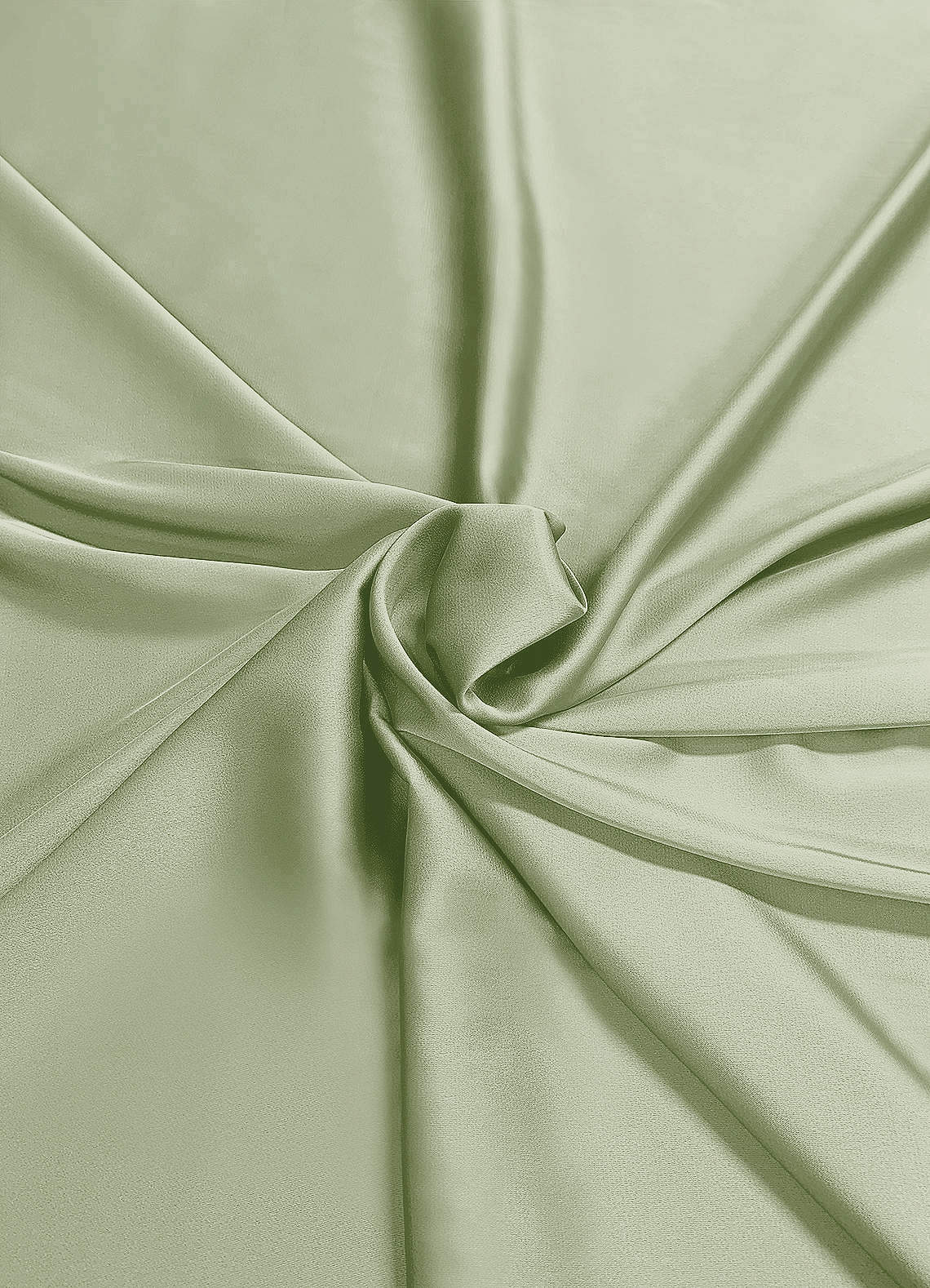 front Azazie Stretch Satin Fabric By the Yard