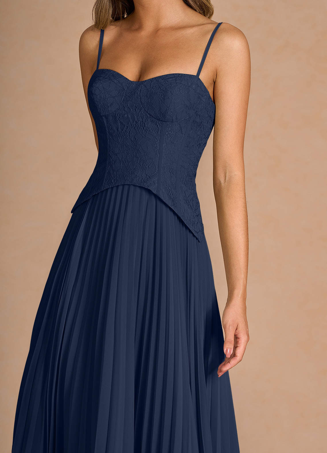 Daphine Navy Maxi Dress Ready to Ship | Azazie