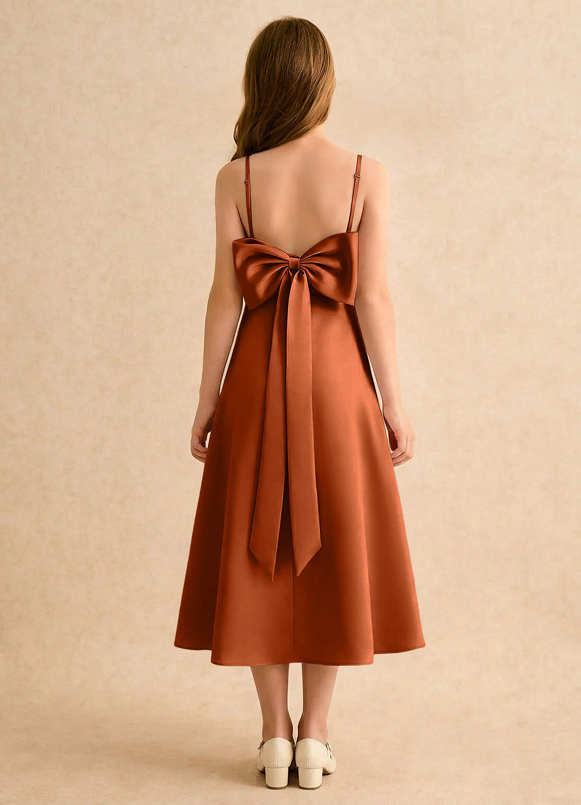 Burnt Orange Orange Tea Dress Burnt Orange Flower Girl Dress Long Sleeve Junior Bridesmaid Tulle Burnt Orange Orange Tea Dress Burnt Orange Flower Girl Dress Long Sleeve Junior Bridesmaid Tulle
