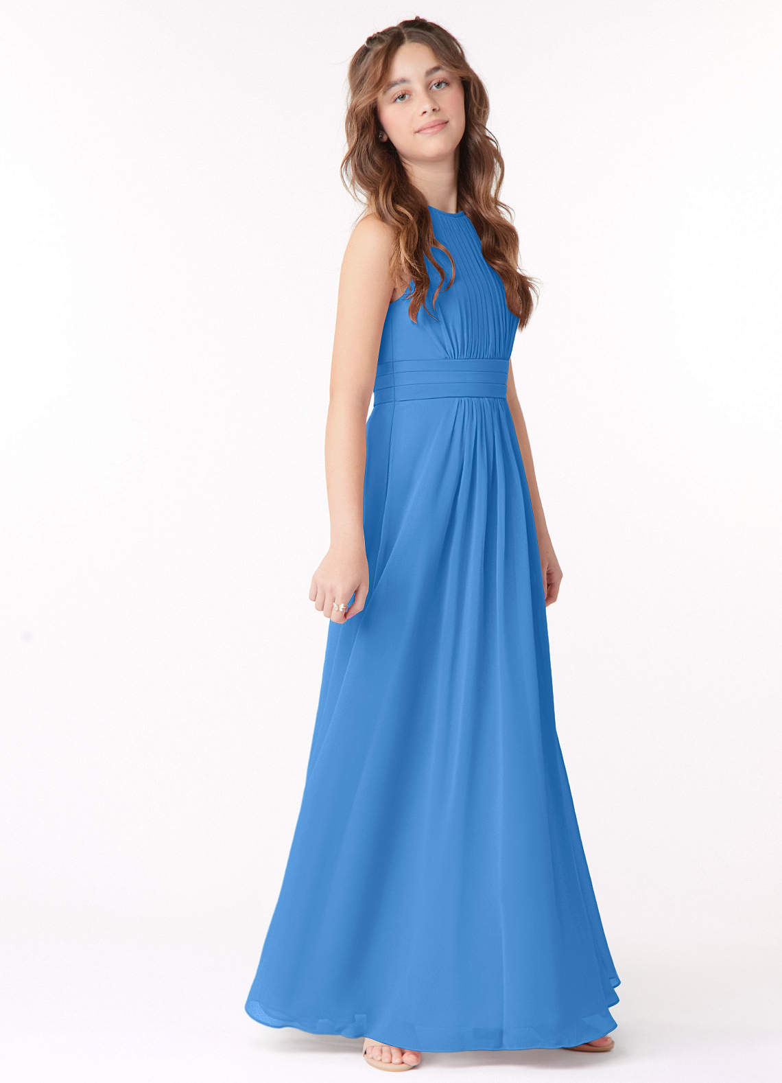 Blue Jay Azazie Bonnie JBD Junior Bridesmaid Dresses Azazie