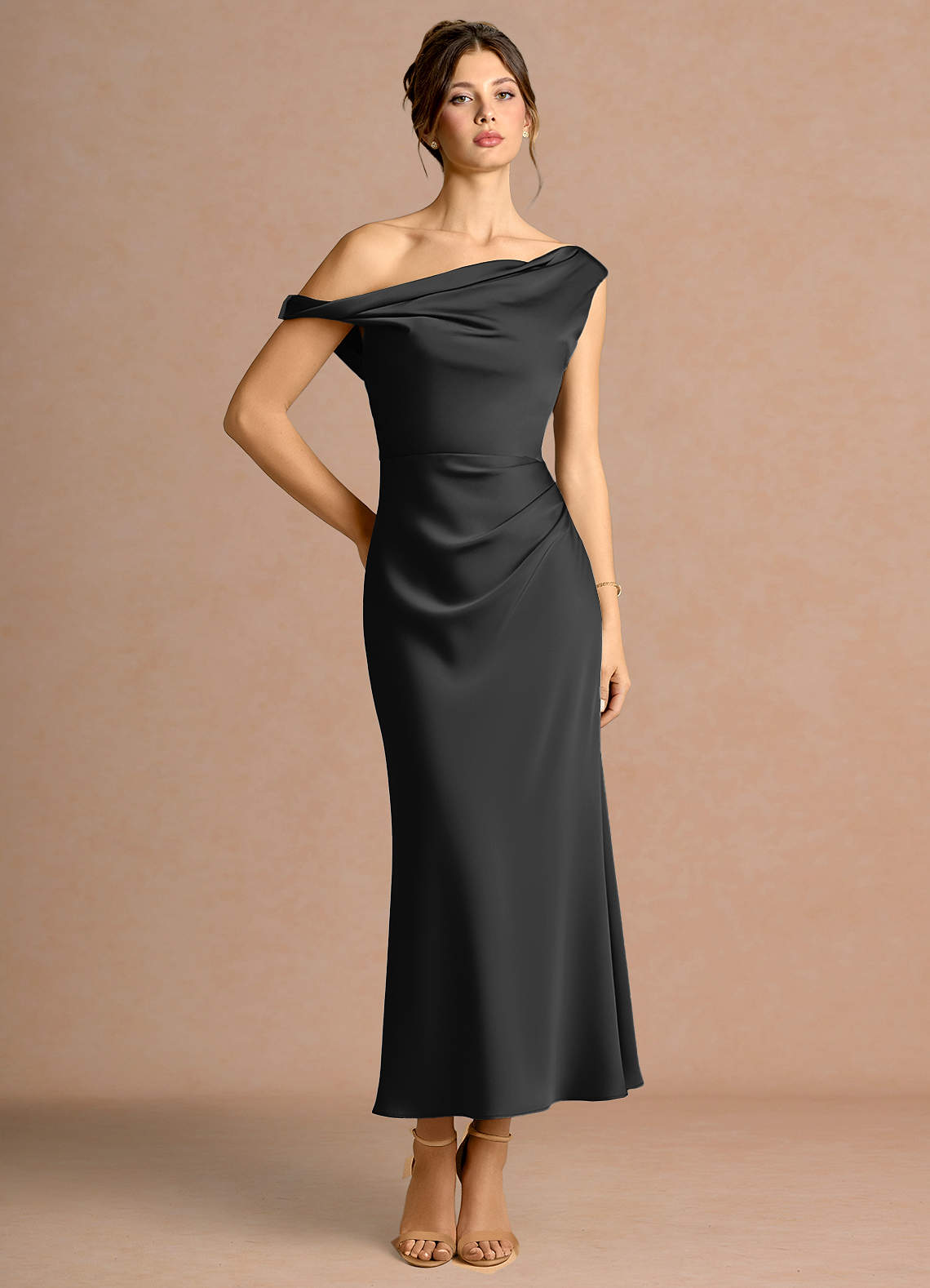 Grevina Black Maxi Dress Ready to Ship | Azazie CA