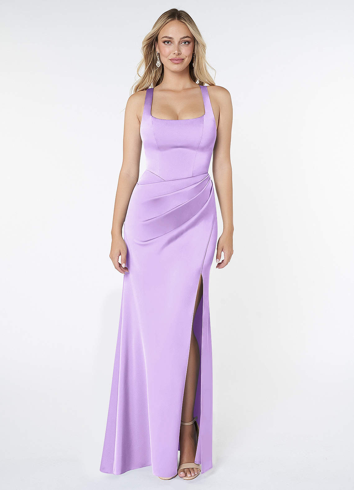 Azazie Mero Lilac Bridesmaid Dresses | Azazie