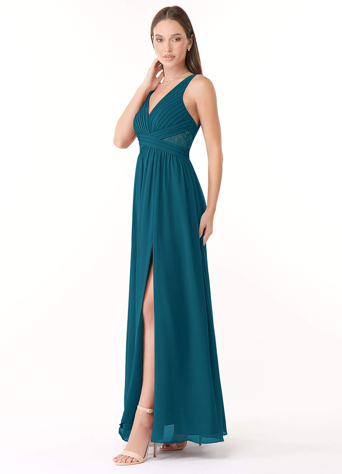 Ink Blue Azazie Genelle Bridesmaid Dresses | Azazie