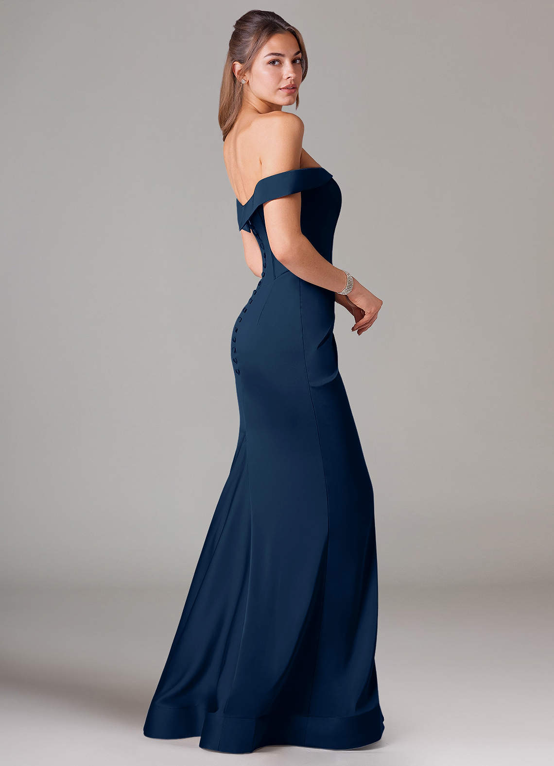 blue dress for baby girl Everly Dress – Retrofete main image 1