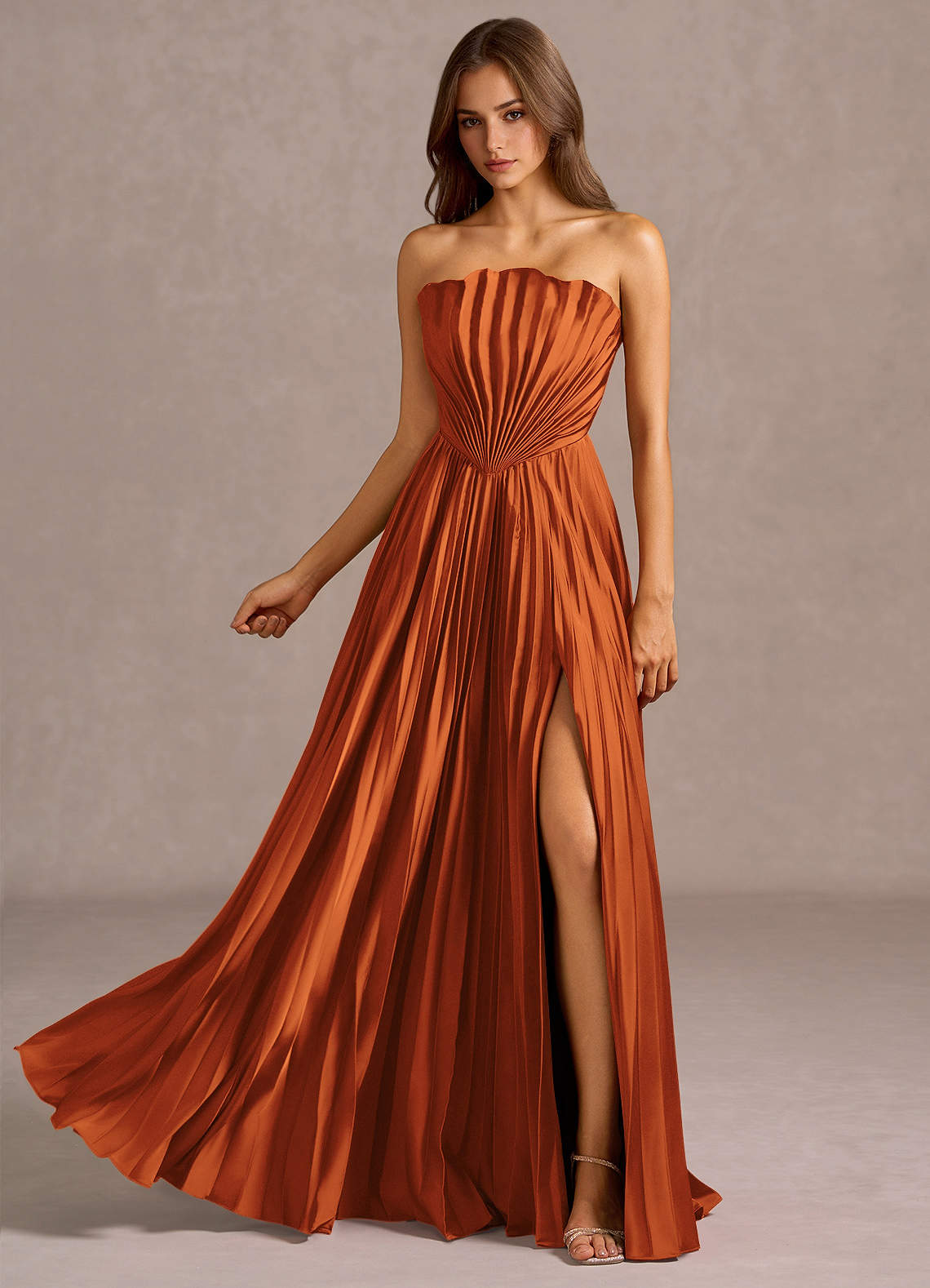Kaia Maxi Klänning Spice image1