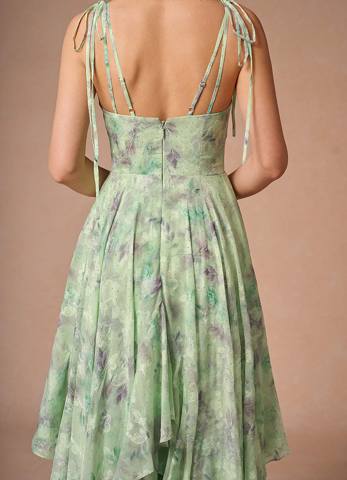 Harmony Sage Floral Maxi Dress | Azazie Harmony Sage Floral Maxi Dress | Azazie