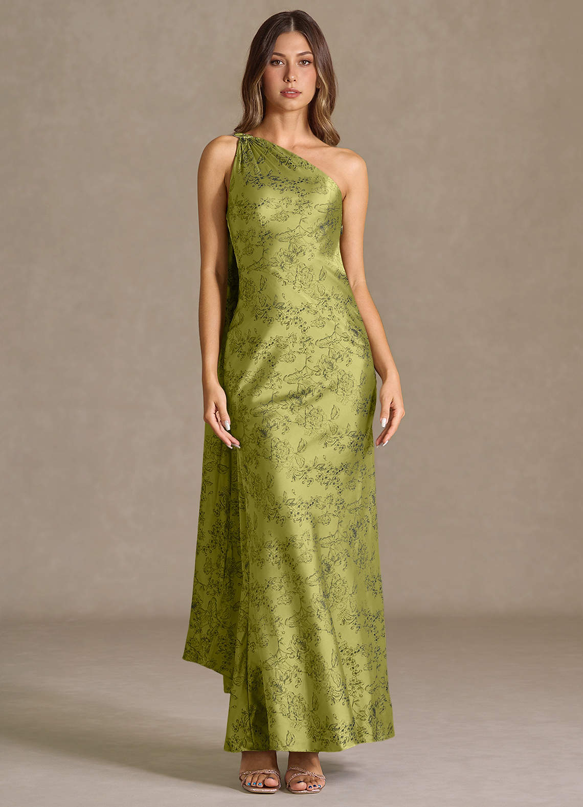 Maxi jurk Sapphira Mos Marine image1