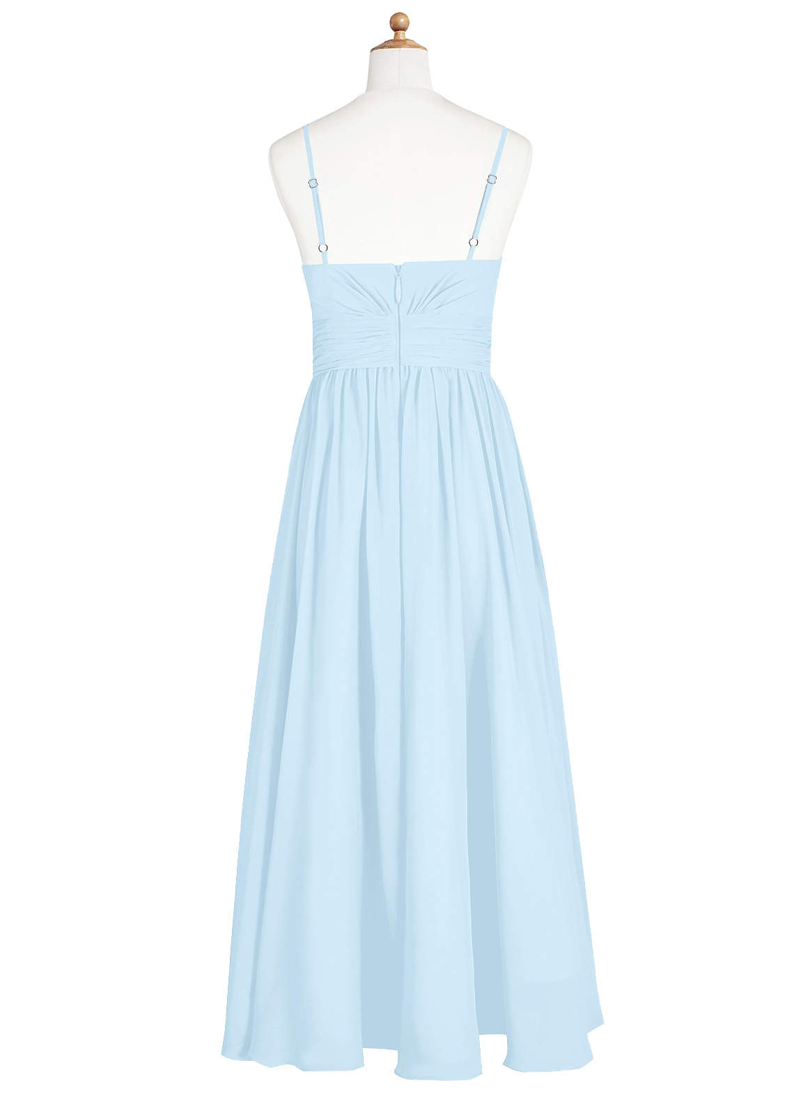 Sky Blue Azazie Catalina Junior Junior Bridesmaid Dresses | Azazie