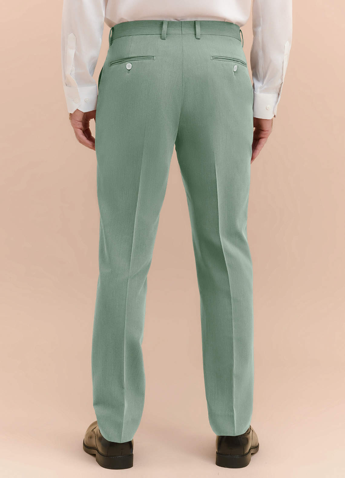 front William Dusty Sage Comfort Blend Dress Pants