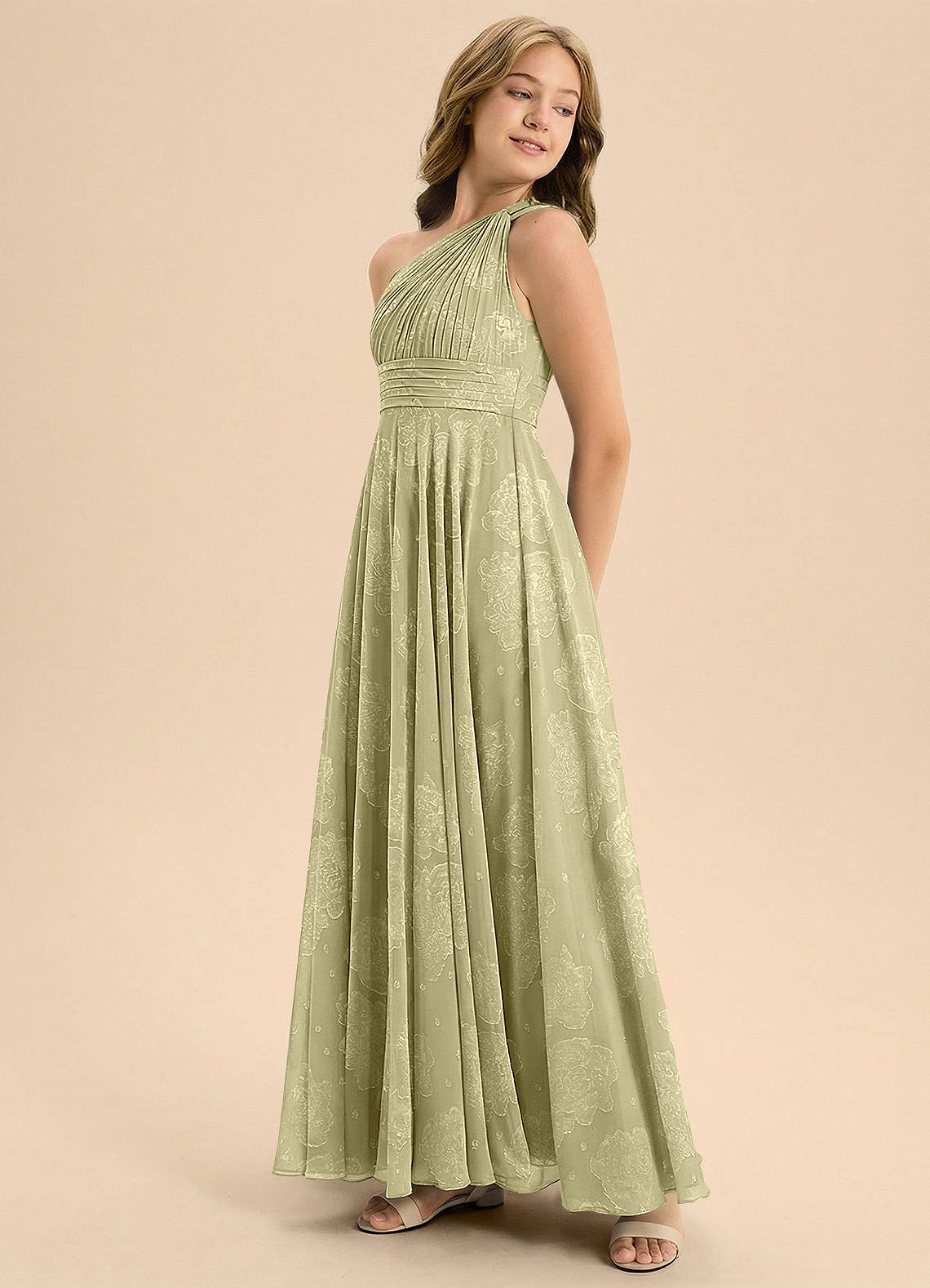 front Azazie Charlize Junior Formal Dress