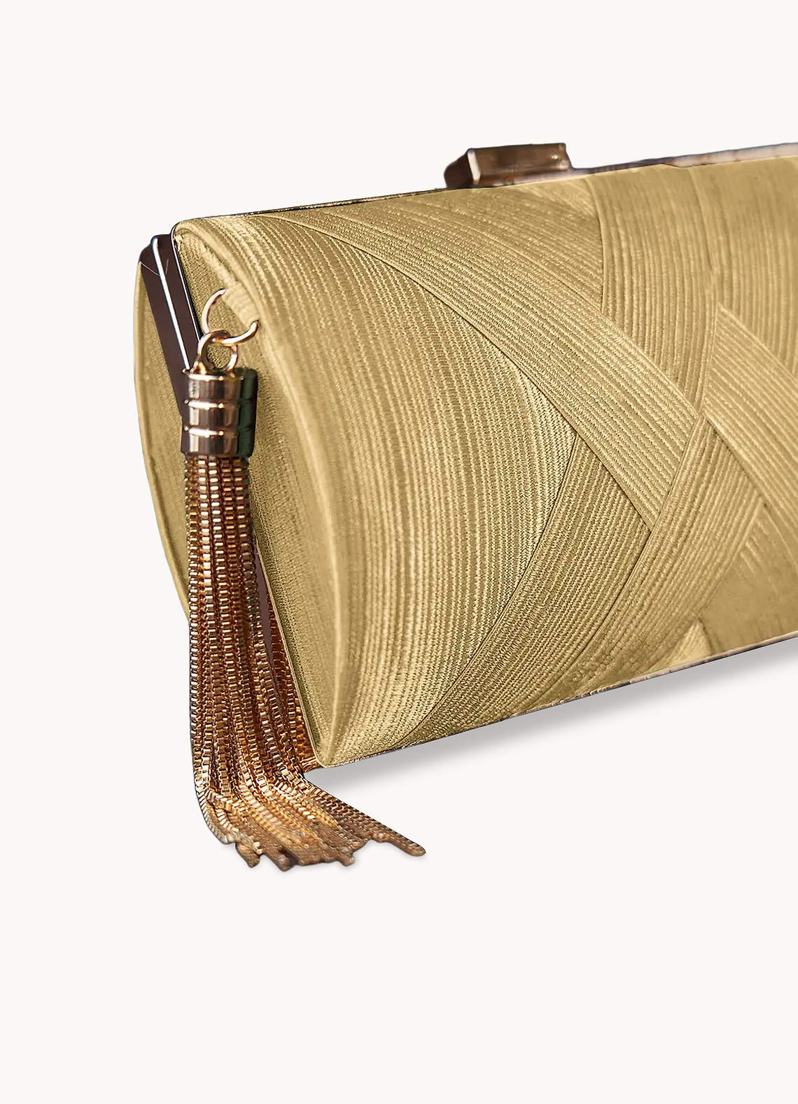 front Gorgeous Tassels Clutch Bag