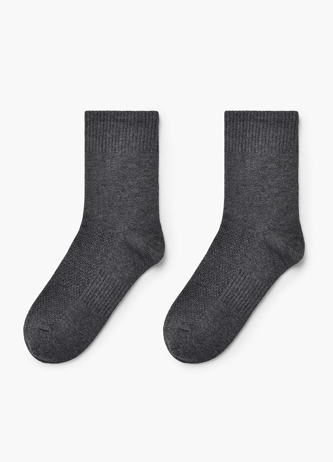 front Odor-Resistant Crew Dress Socks
