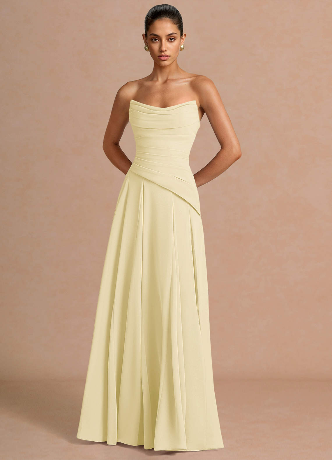 butter yellow maxi dress formal ADELA BUTTER YELLOW MAXI DRESS | CULT MIA