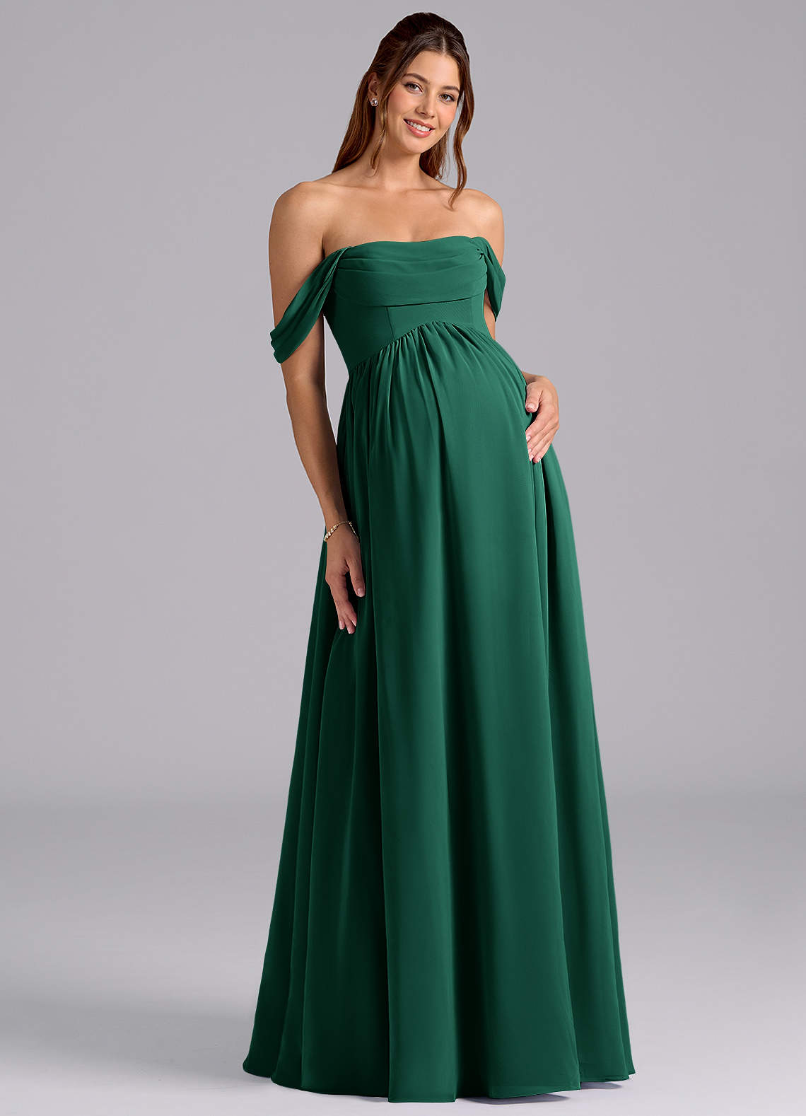 azazie maternity bridesmaid dresses Azazie Allessia Stretch Satin Dress