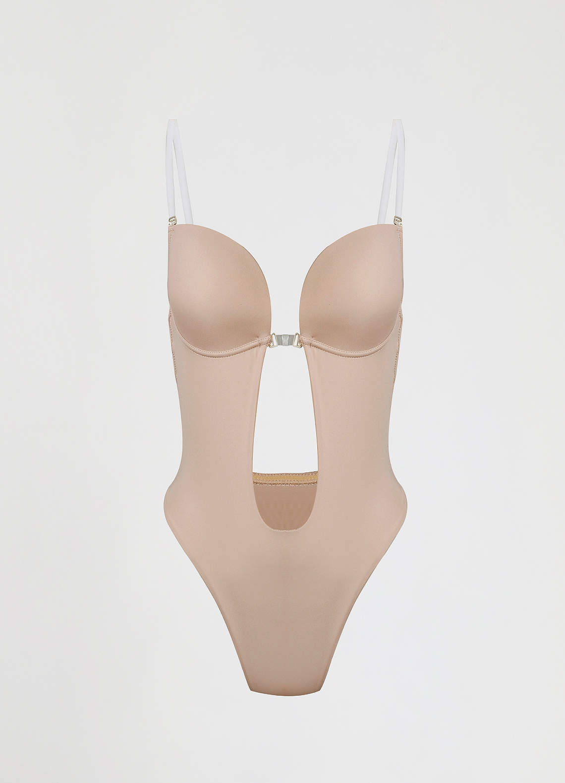 front Azazie One Piece Seamless Backless Bodysuit