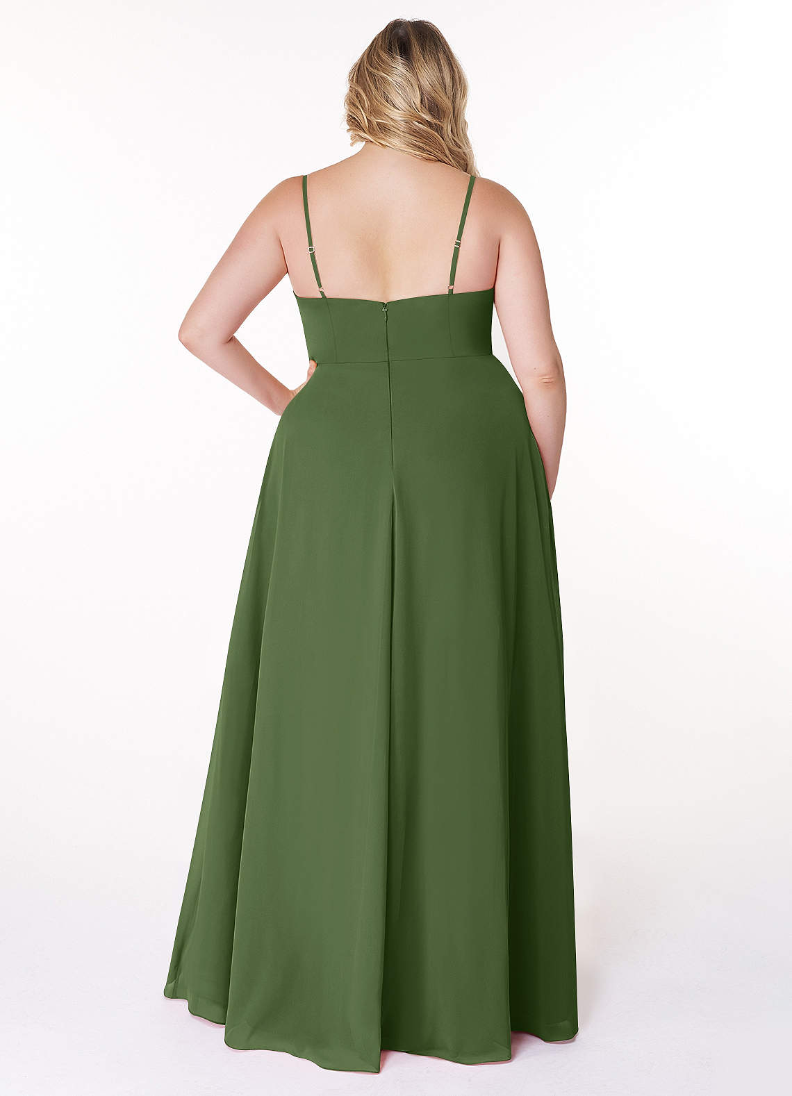 strapless open back dress Prom Dresses main image 1