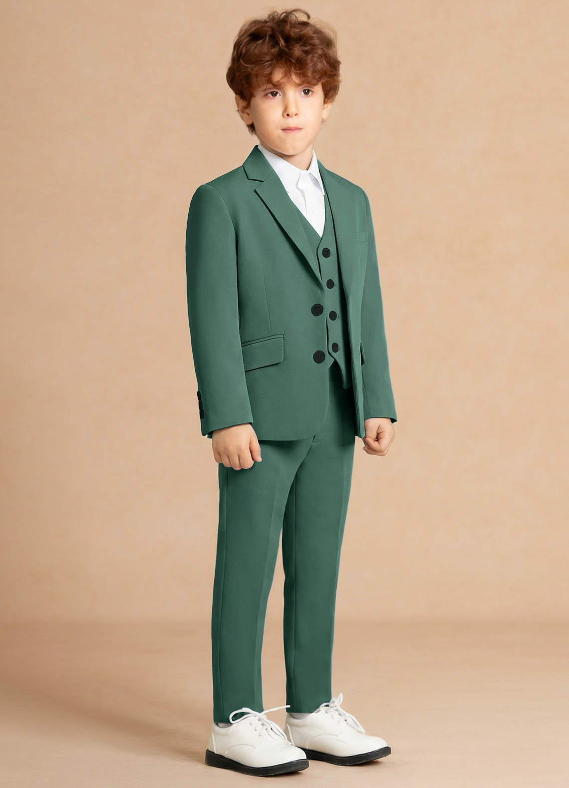 front Finn Eucalyptus Boy 3-Piece Suit
