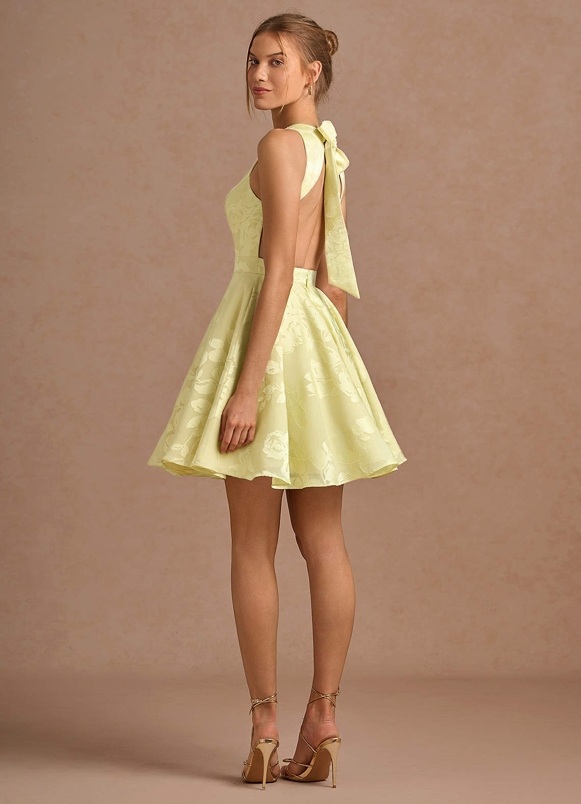 butter yellow backless dress Purple Irregular Ruffled Backless Butterfly Dress  Rags n Rituals