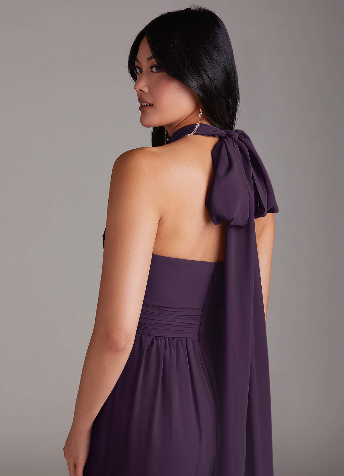 plum bridesmaid dresses david's bridal Davids Bridal Straps Bridesmaid Dress Color Plum Size 6 - RAD!