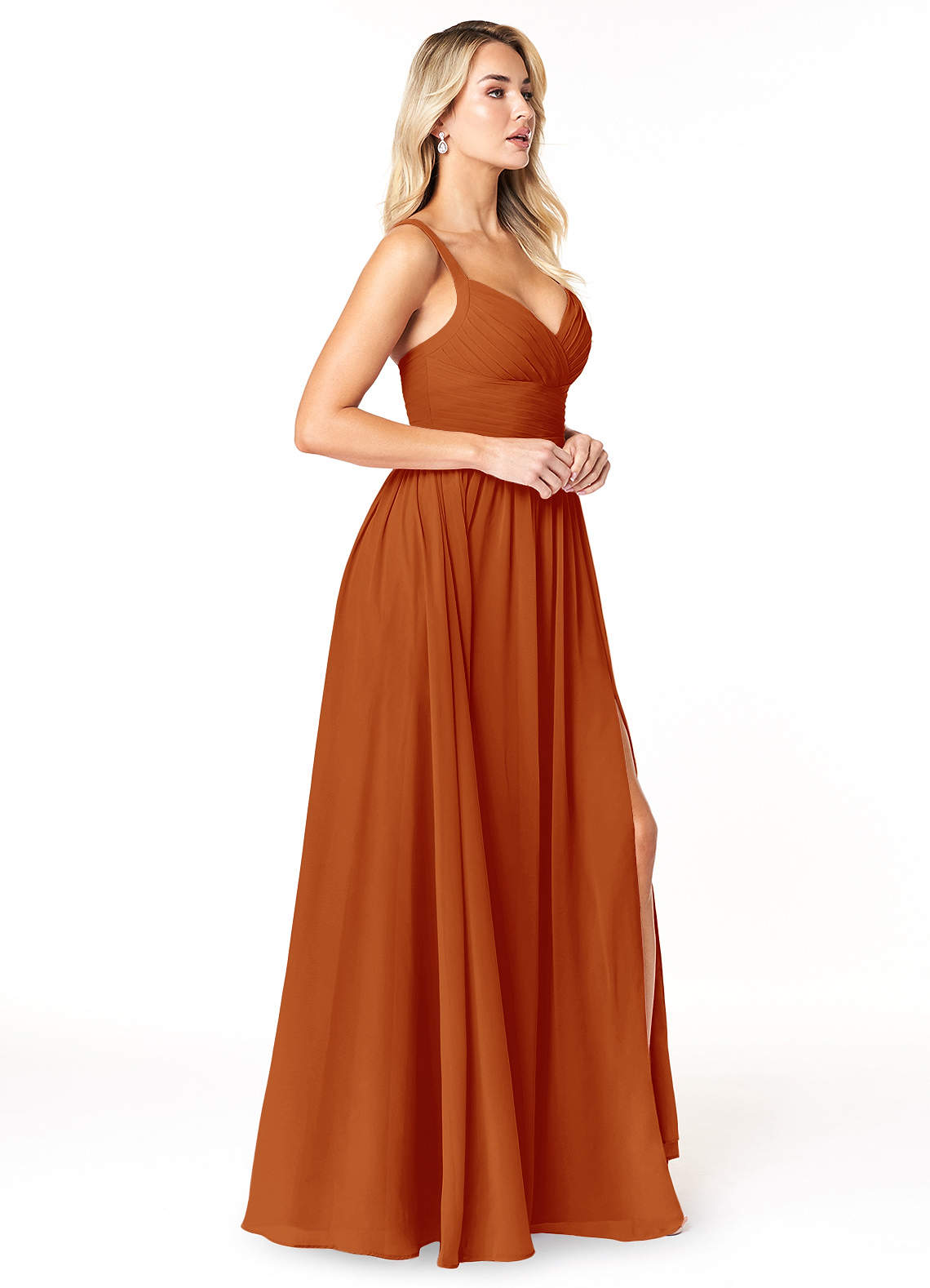 Azazie Chanel Paprika Bridesmaid Dresses Azazie
