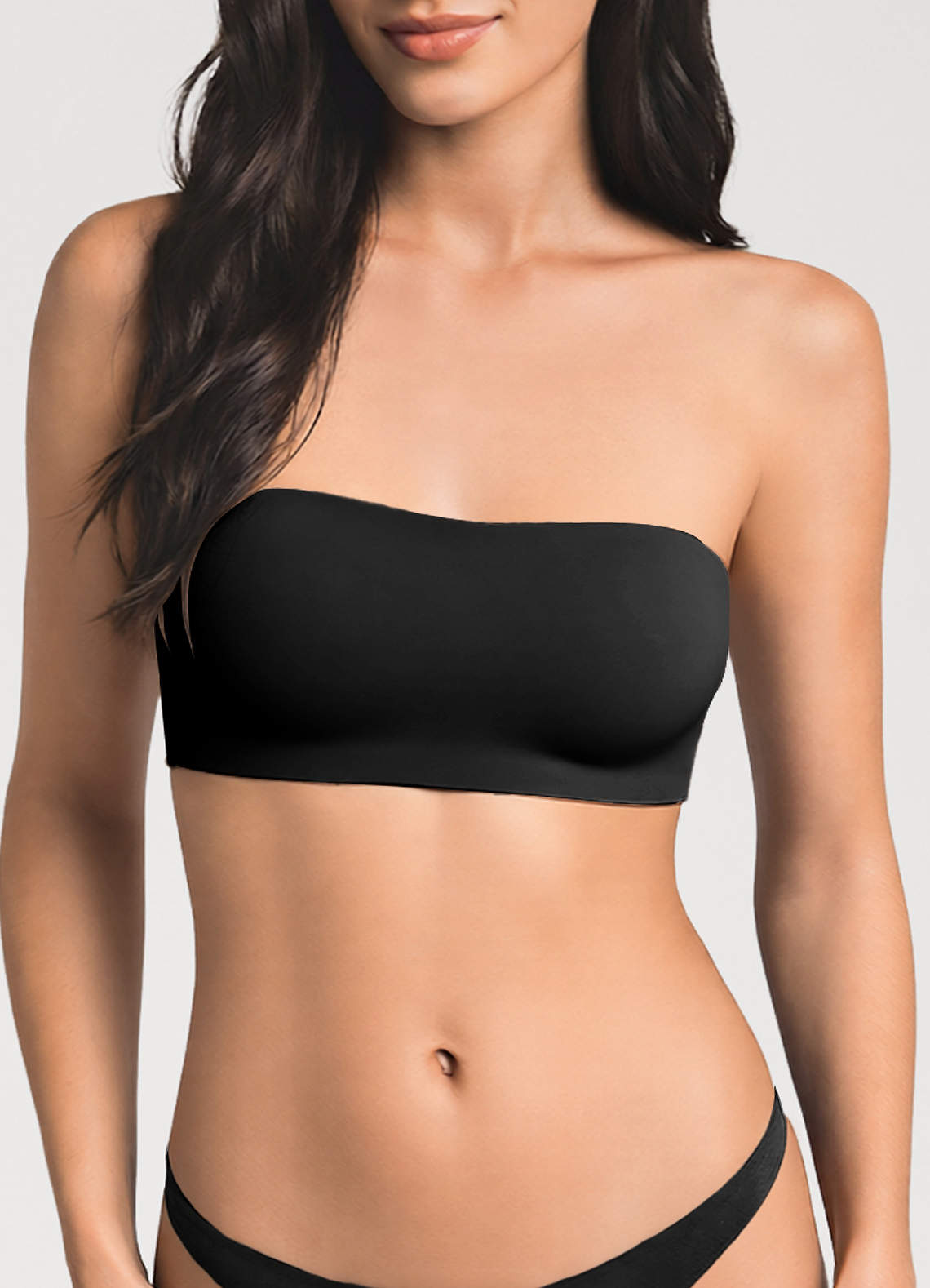 front Azazie Push-Up Wireless Bandeau Strapless Bra