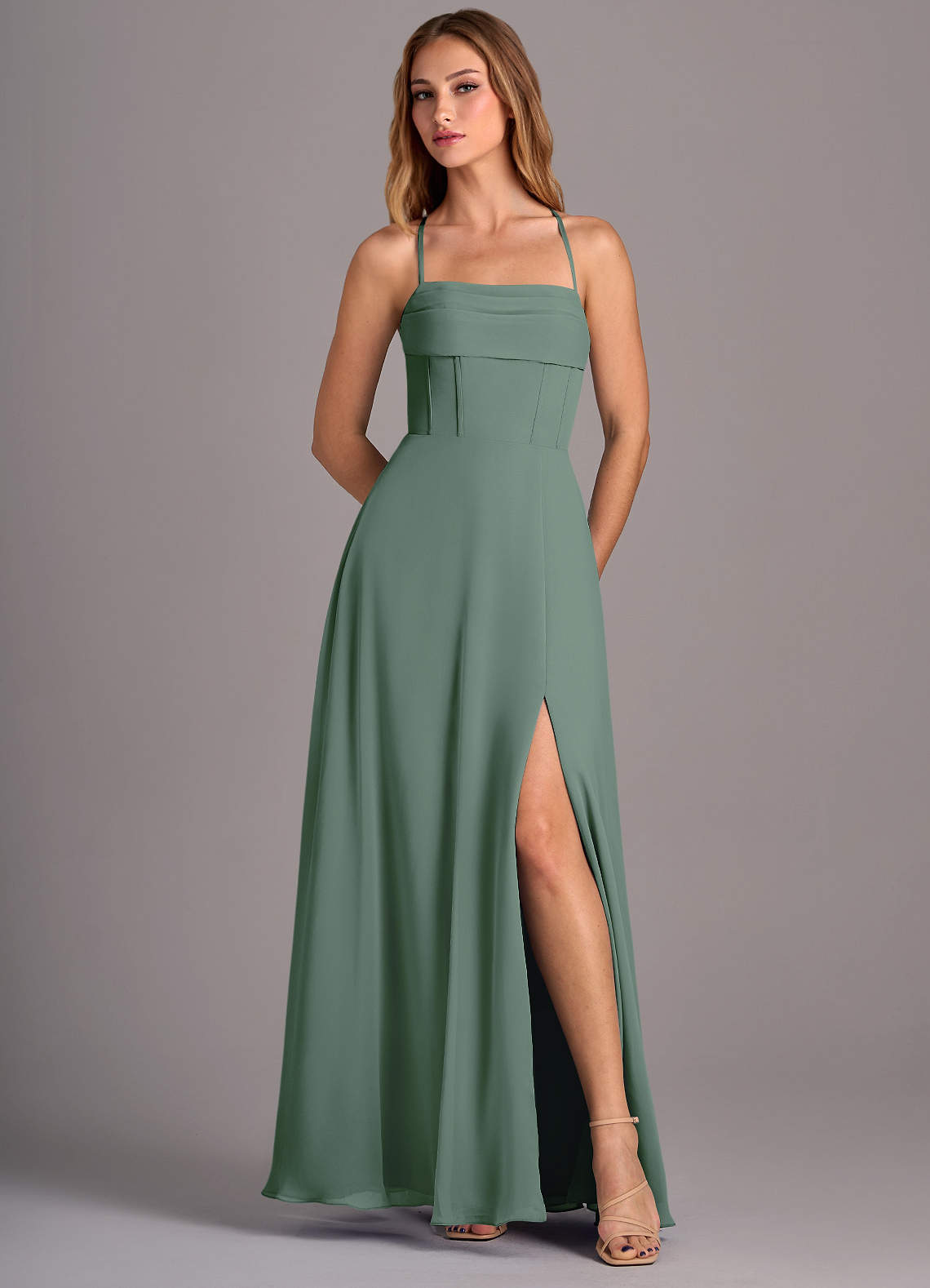 NO3-114FOXYコットンAライン美シルエットドレス38グリーン 36786 Dress “Rythme” – FOXEY 公式オンラインストア ワンピース