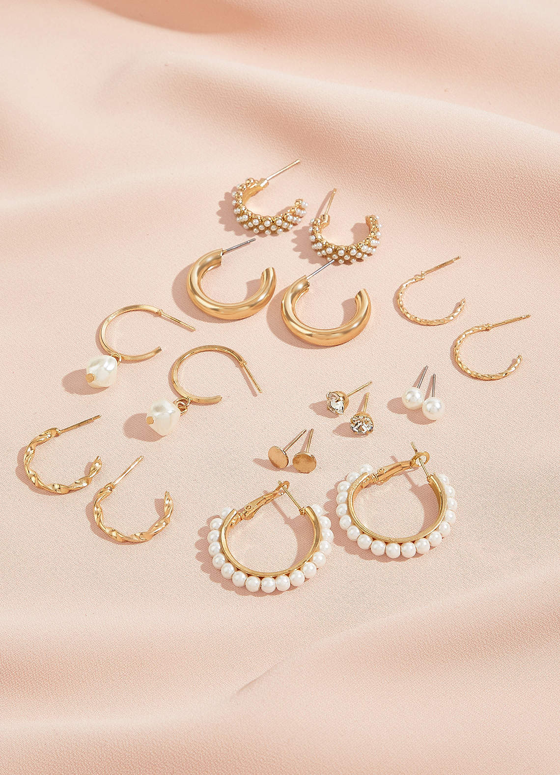 front Modern Earring Set