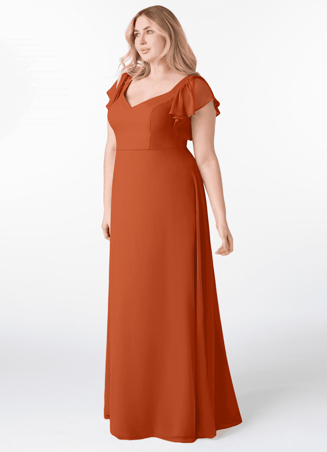 tommy hilfiger denim dress short sleeve SIZE 6X Finer Things Resale Color:Dusty pink Finished with ruffles for Midi Bridesmaid Dresses | Crepe Diagonal