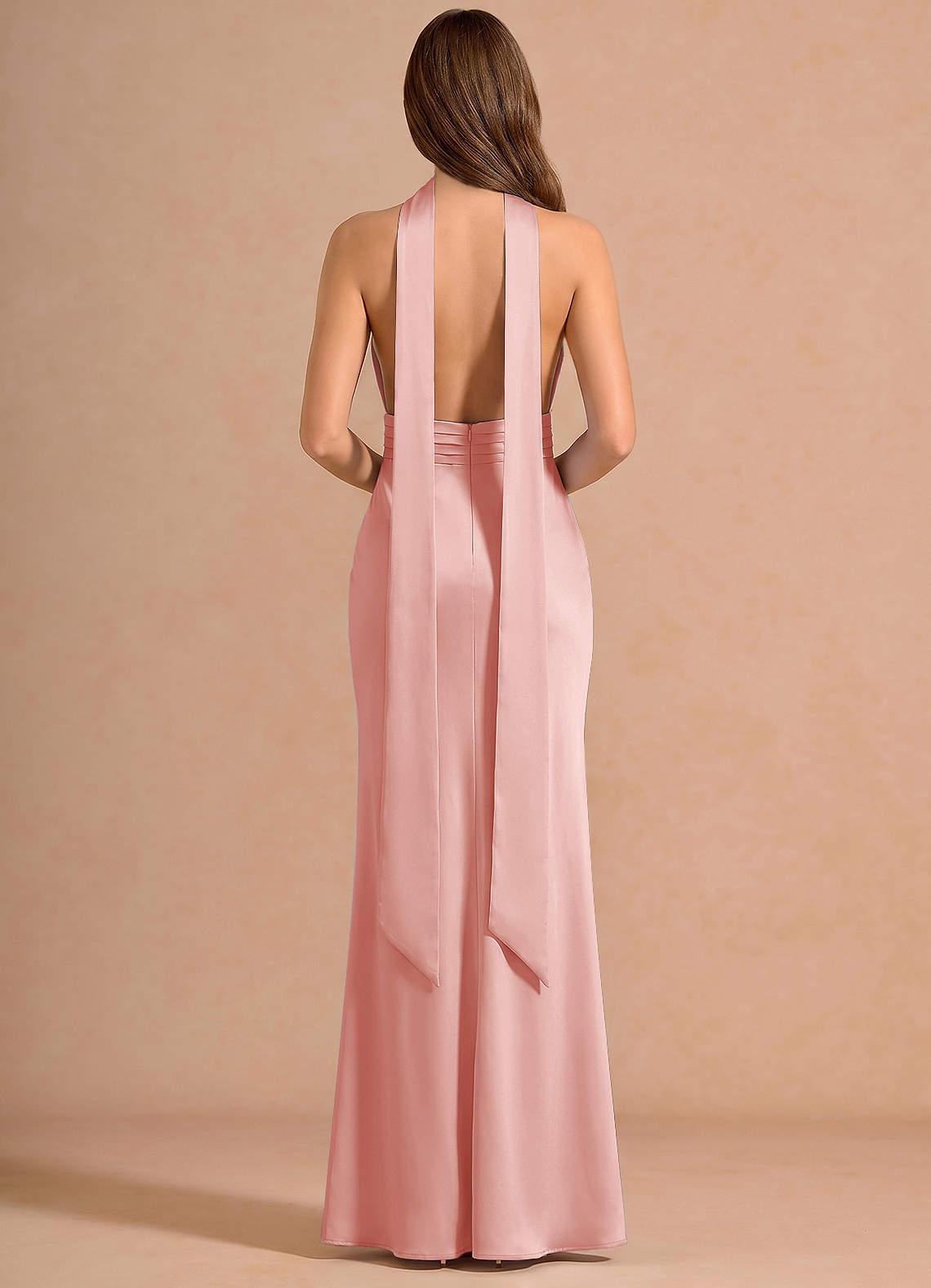 Linnea Haze Pink Maxi Dress | Azazie CA