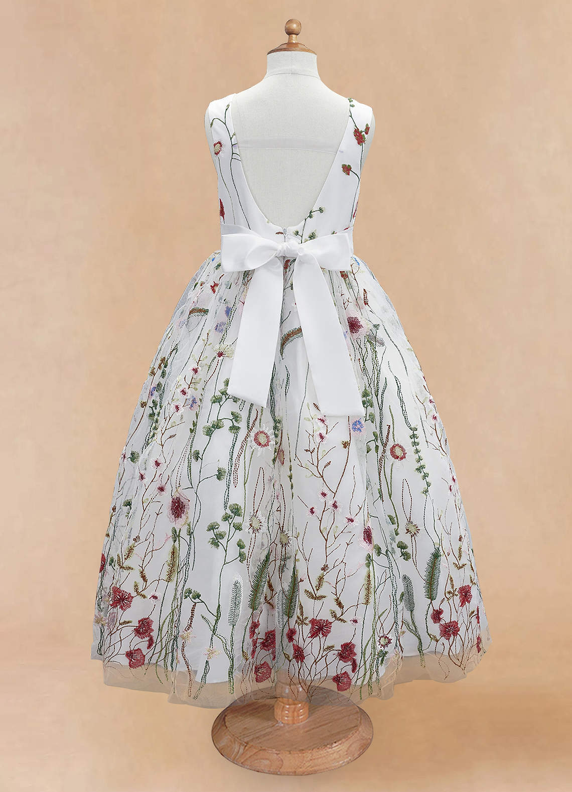 【美品】アマイアキッズ　Ari Dress Roses Floral 6y 美品】アマイアキッズ Ari Dress Roses Floral 6y キッズ服(100cm~)